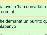 La joven estaba llorando, pero no de pena.