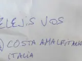 El hombre le propuso viajar juntos sin conocerse,