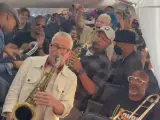 Fotograma del momento dentro del avión.