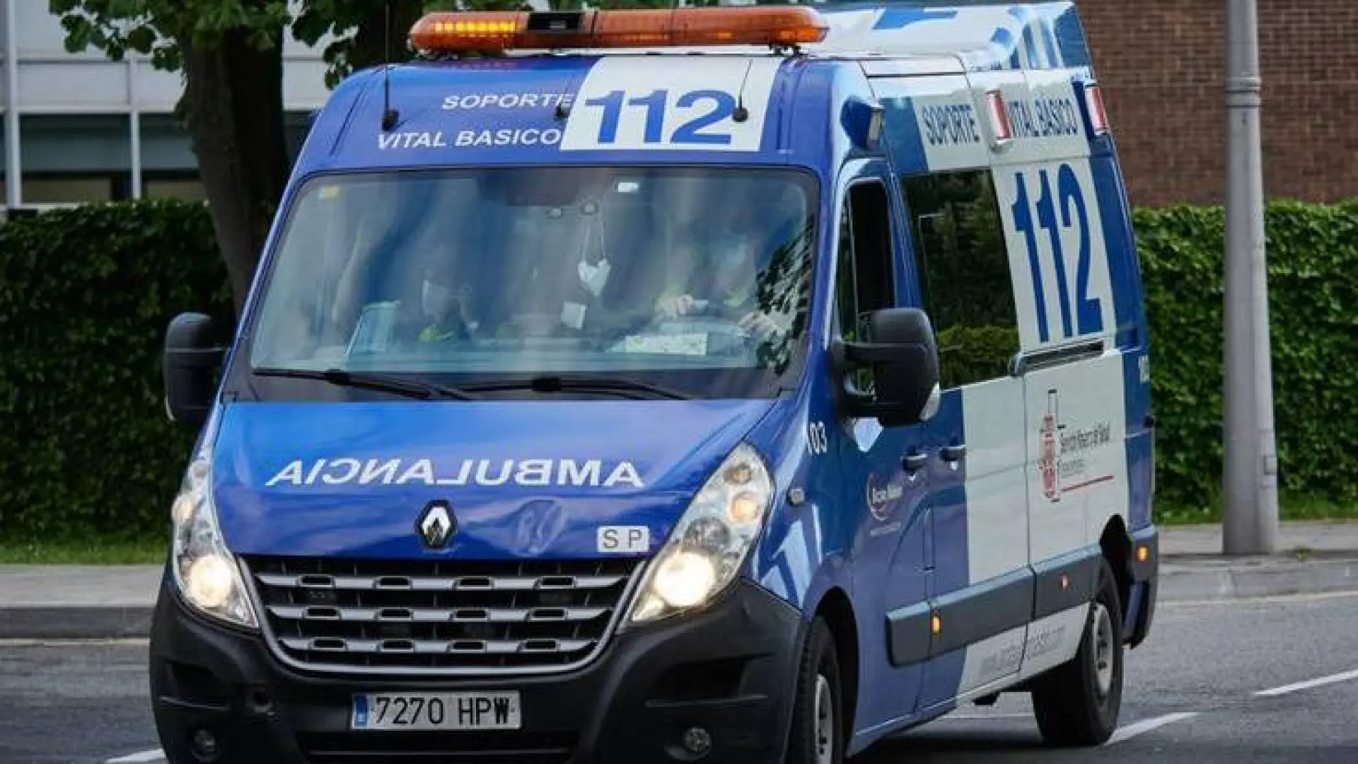 Herida grave una niña de 6 años al ser atropellada por un coche en el 'parking' de un colegio en Navarra