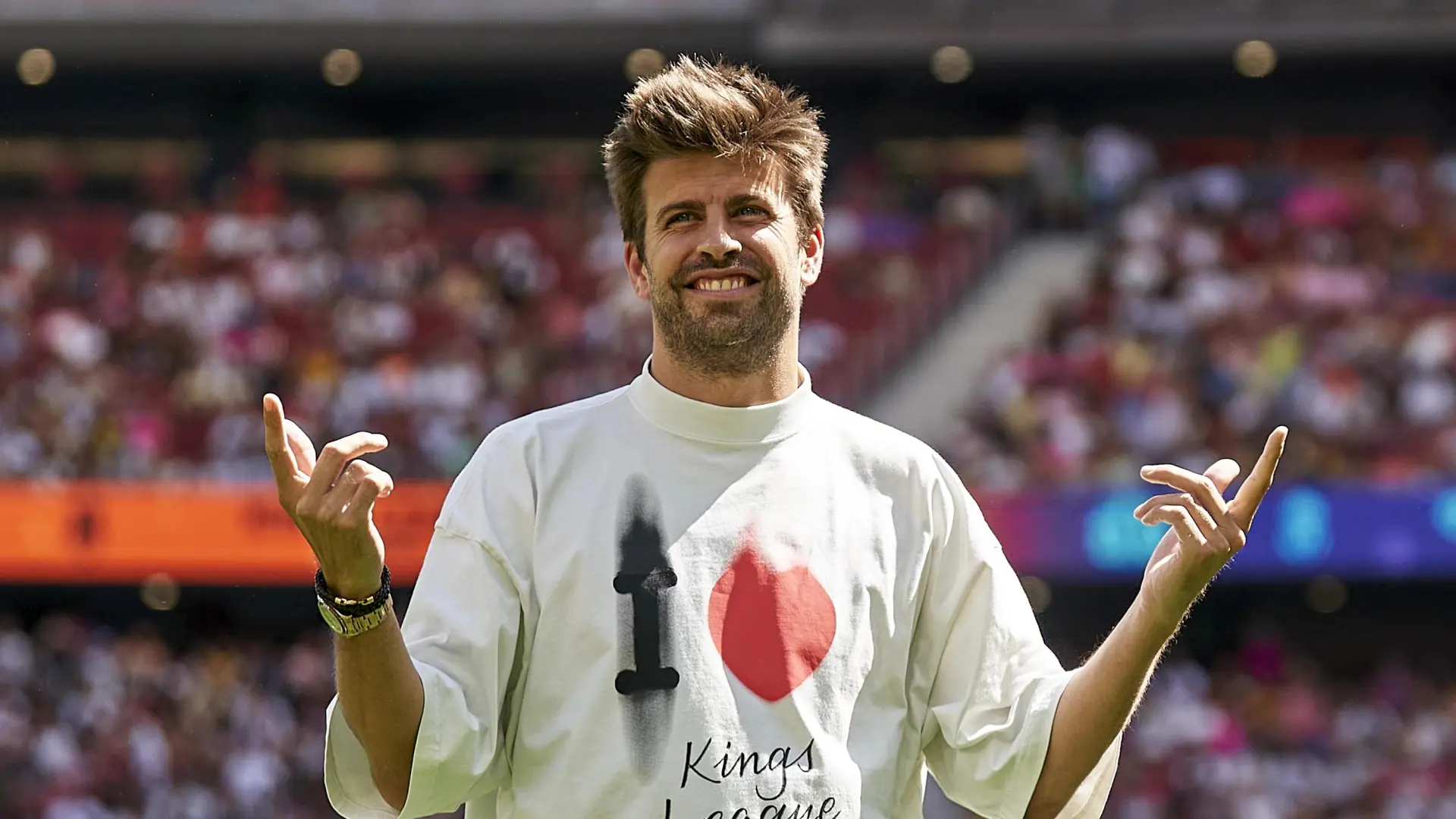 
         Piqué le ofrece un millón de euros al Espanyol si gana a la selección española de la Kings League: "Un rival de nuestro nivel" 
    