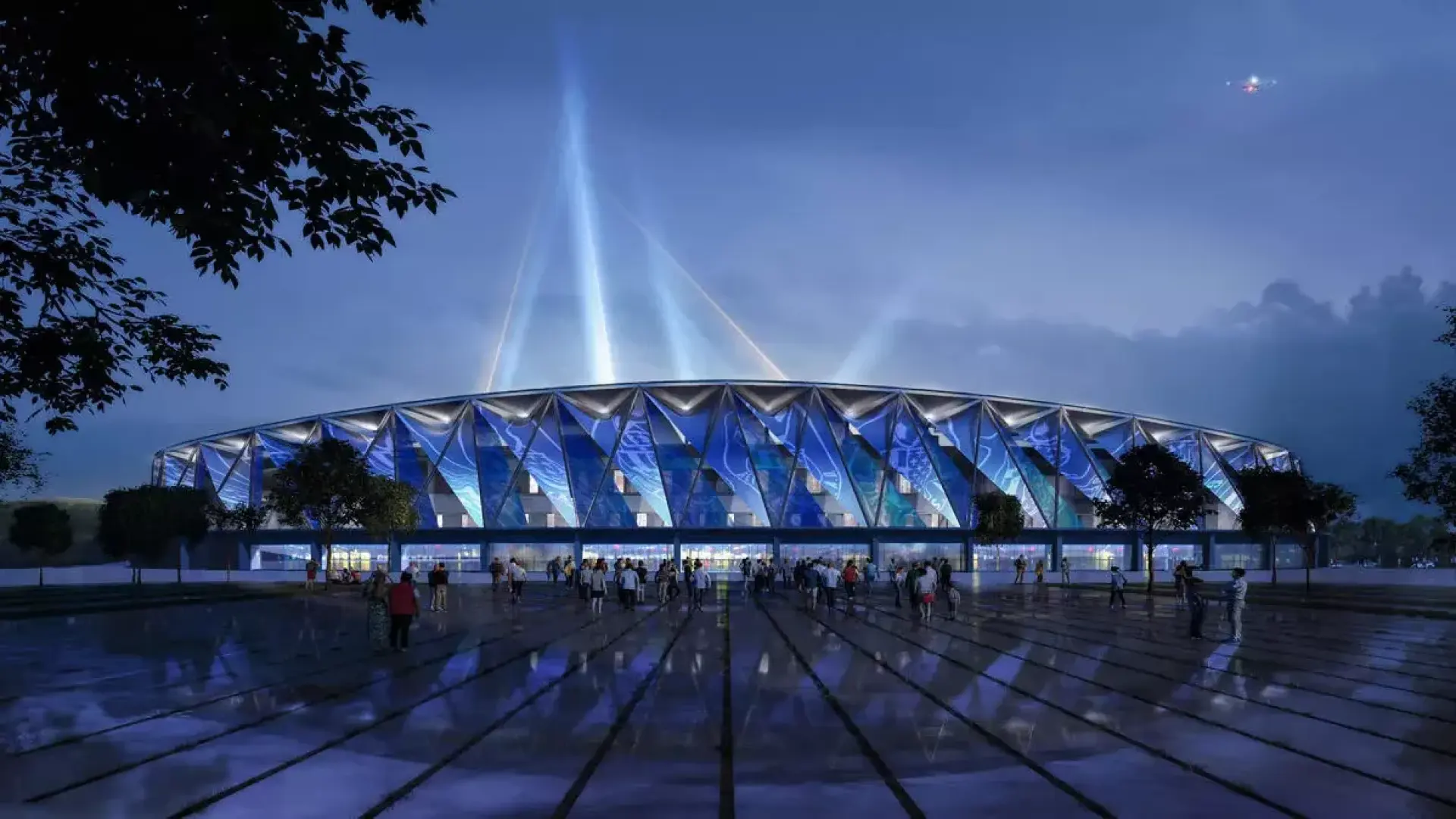 Así será el nuevo estadio del Getafe CF: pantallas gigantes, nuevas gradas y una fachada con proyecciones