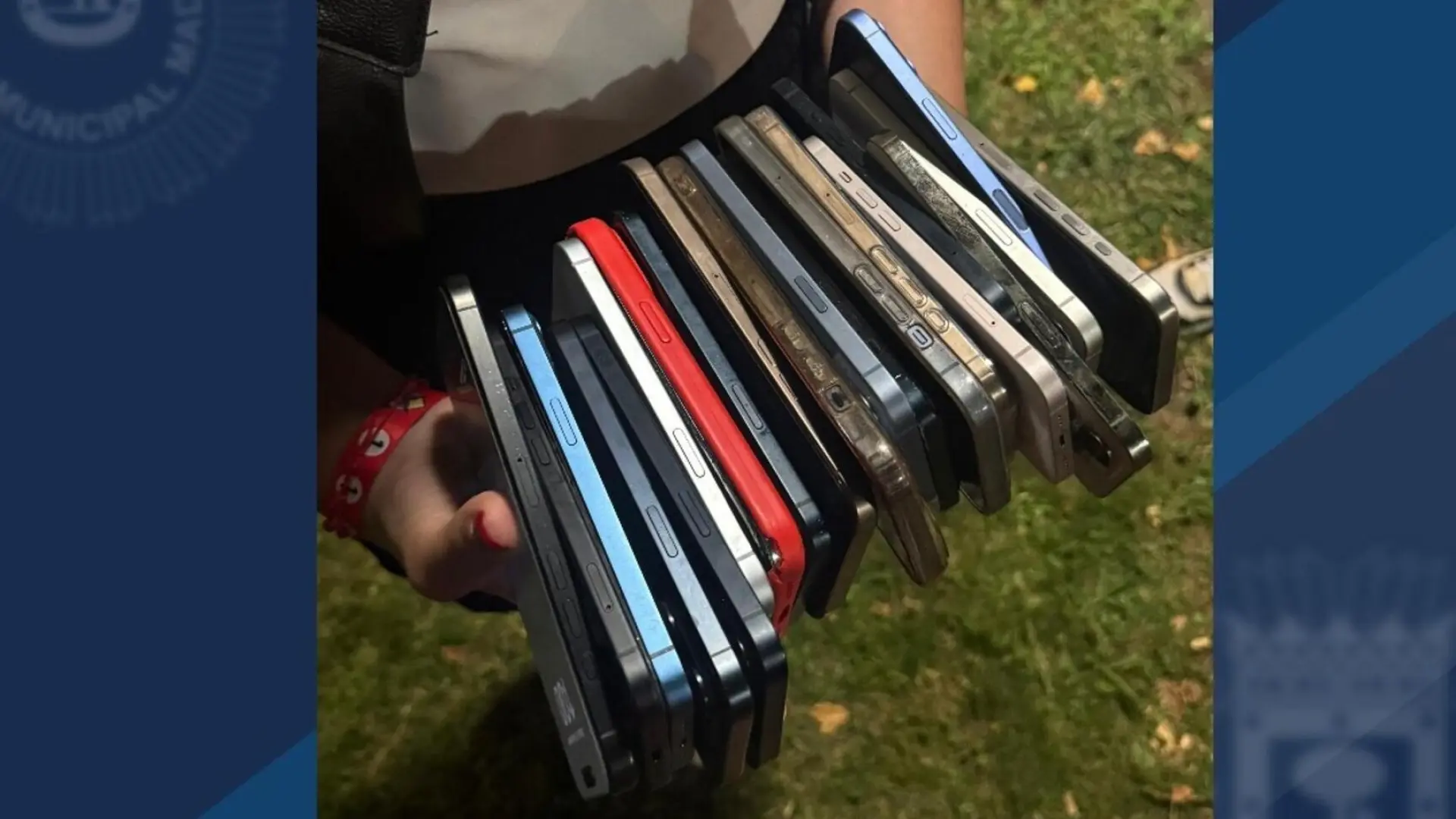Dos detenidos por robar más de 20 iPhone durante el festival del Jardín de las Delicias