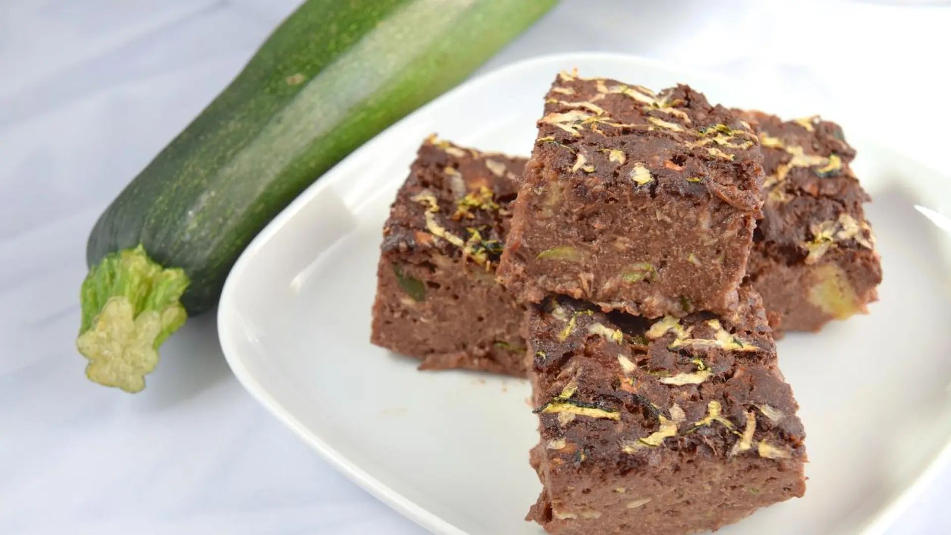 Brownie vegano de calabacín, un postre diferente y saludable para los amantes del chocolate