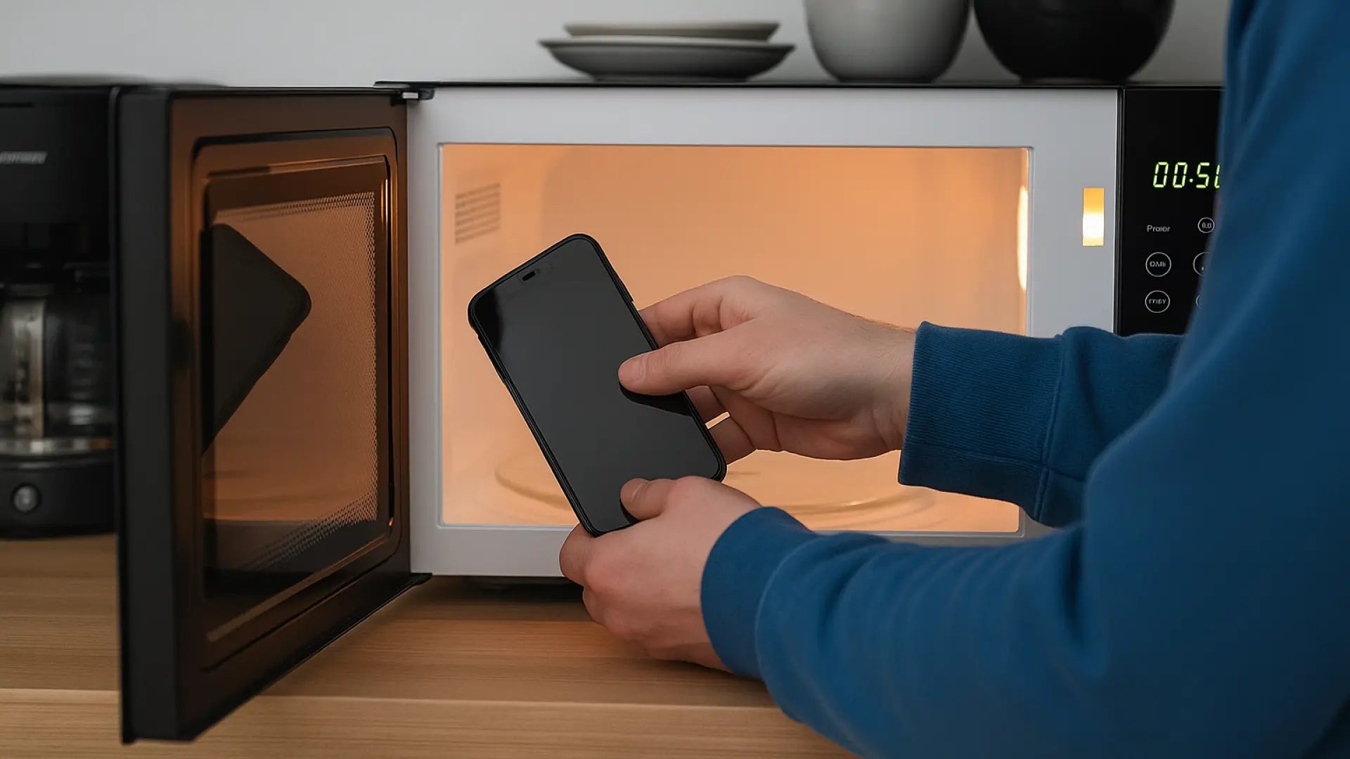 ¿Meter tu móvil en el microondas? El truco para que no te localicen de este experto en tecnología
