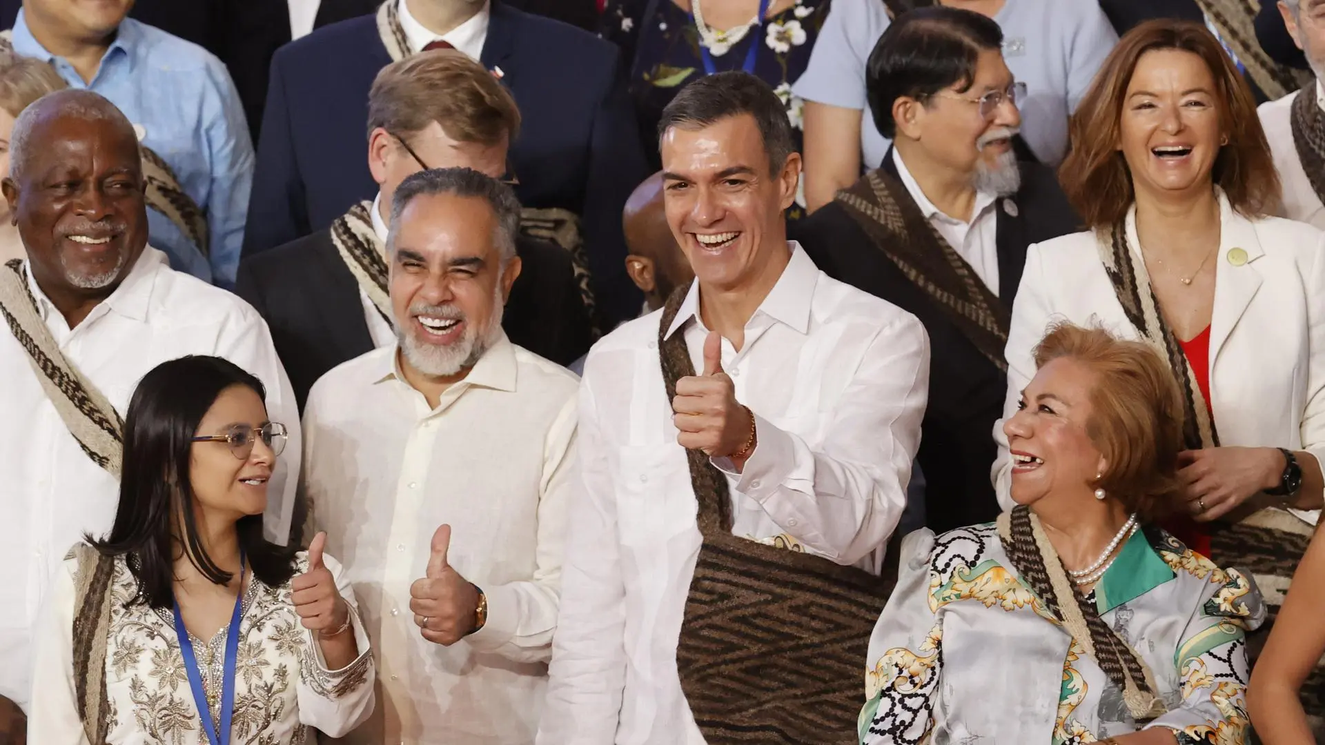 Sánchez reivindica en Colombia la vía pacífica y la cooperación con América Latina en plena ofensiva de Trump en el Caribe