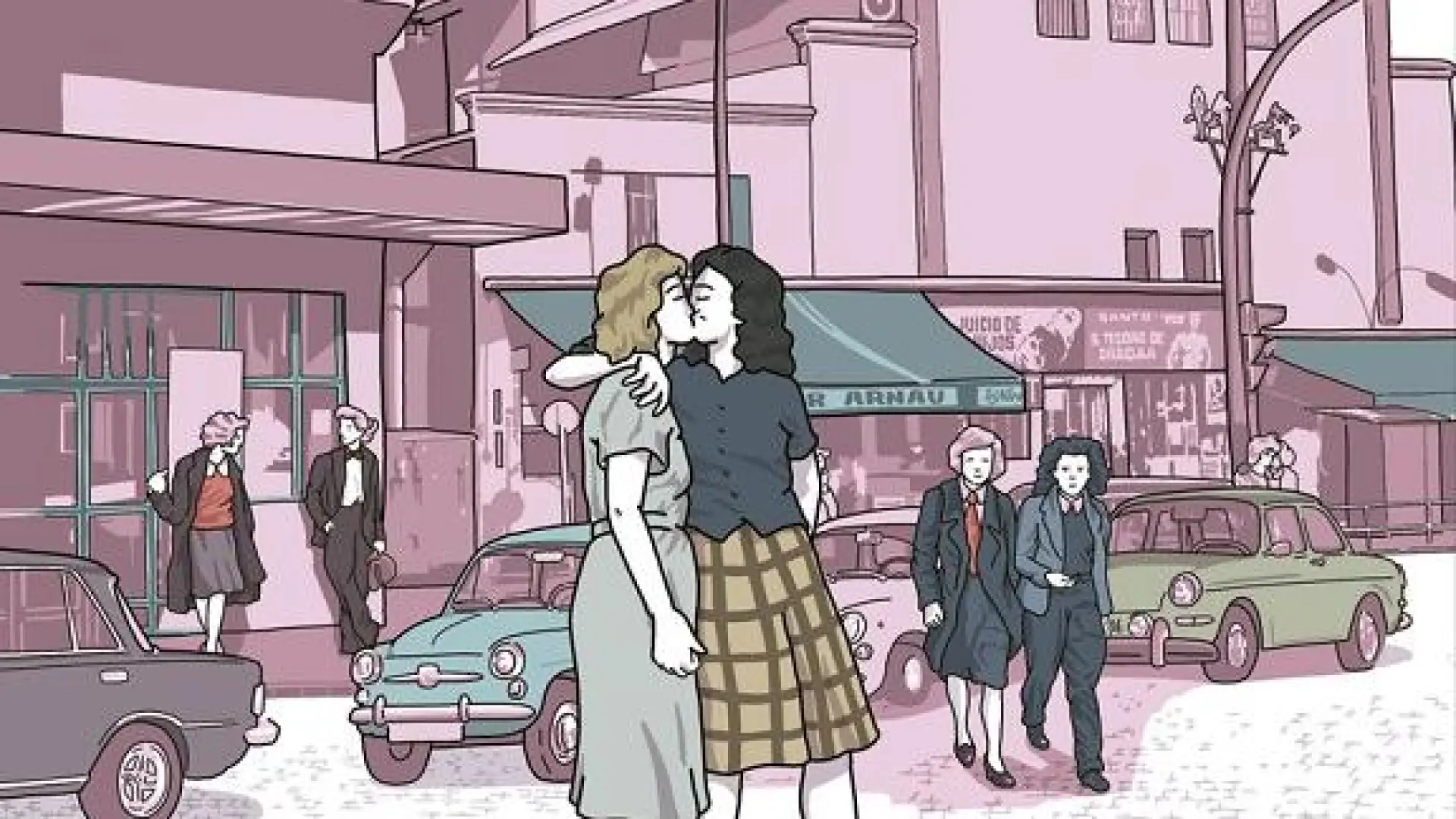 Detrás de las persianas