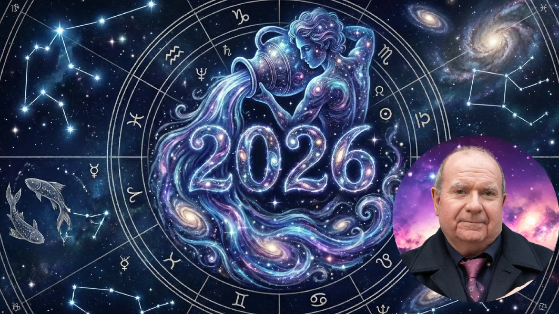 La predicción de Acuario para 2026 según el astrólogo Julio Antonio: "Uno de los signos más favorecidos"