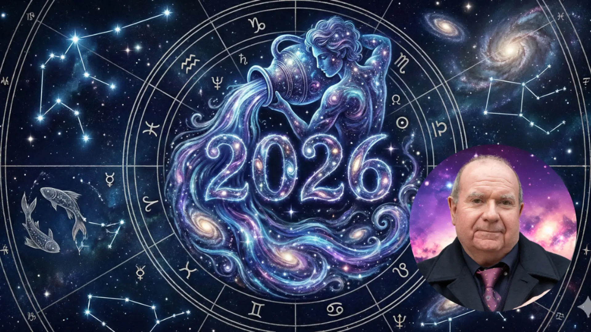 La predicción de Acuario para 2026 según el astrólogo Julio Antonio: "Uno de los signos más favorecidos"