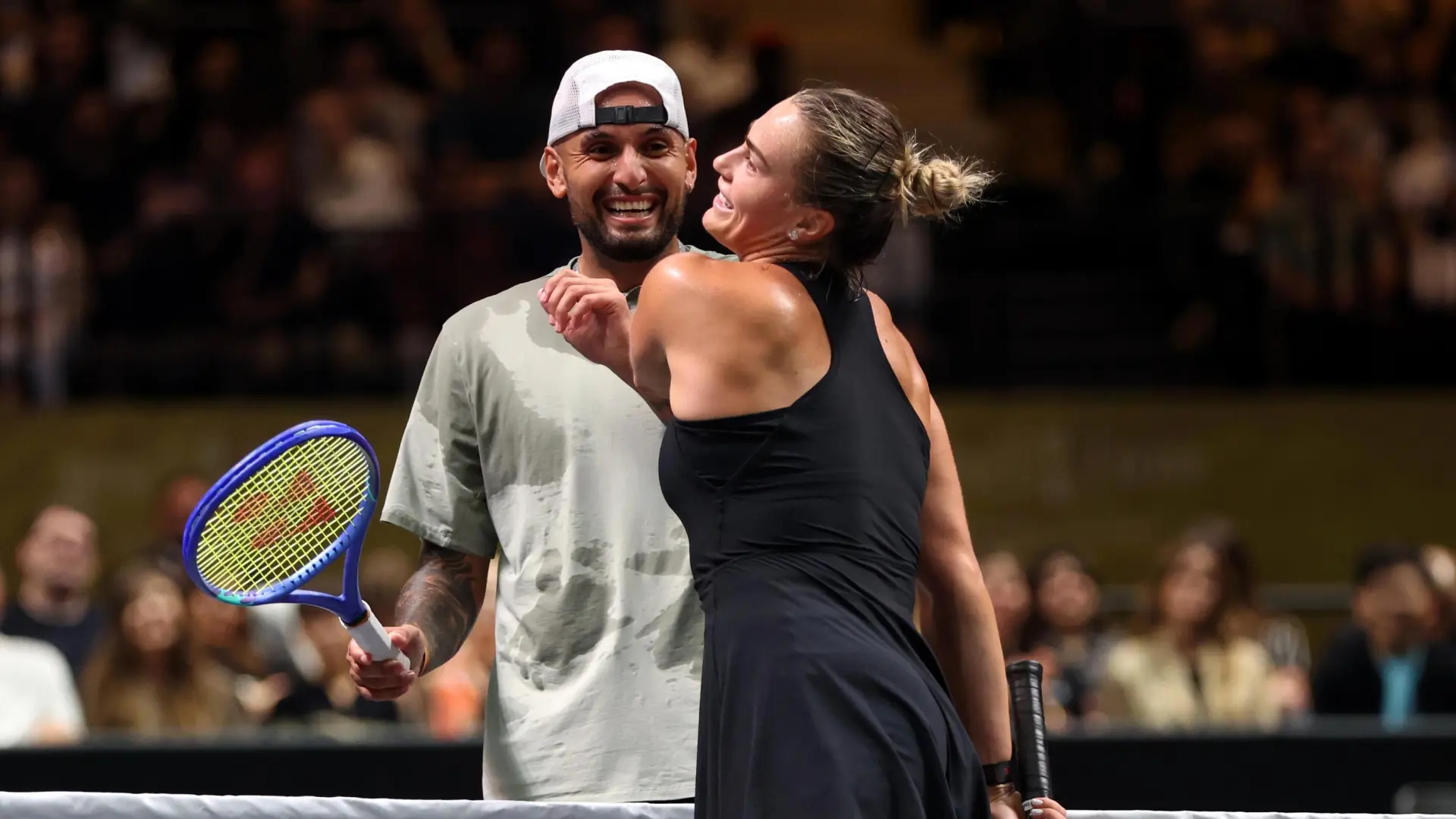 Kyrgios defiende a Sabalenka tras la 'Batalla de los Sexos': "Djokovic, Nadal, Federer y Murray... todos perdieron contra mí"