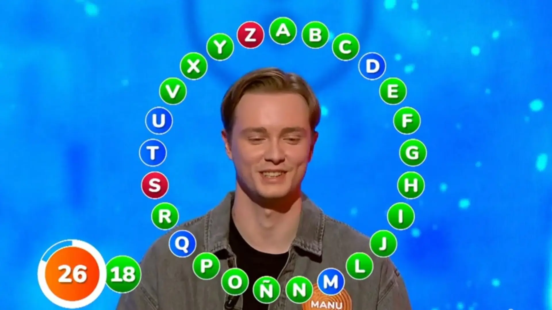 Manu se lamenta de sus fallos en 'El Rosco' de 'Pasapalabra': "Pues sí que estoy..."