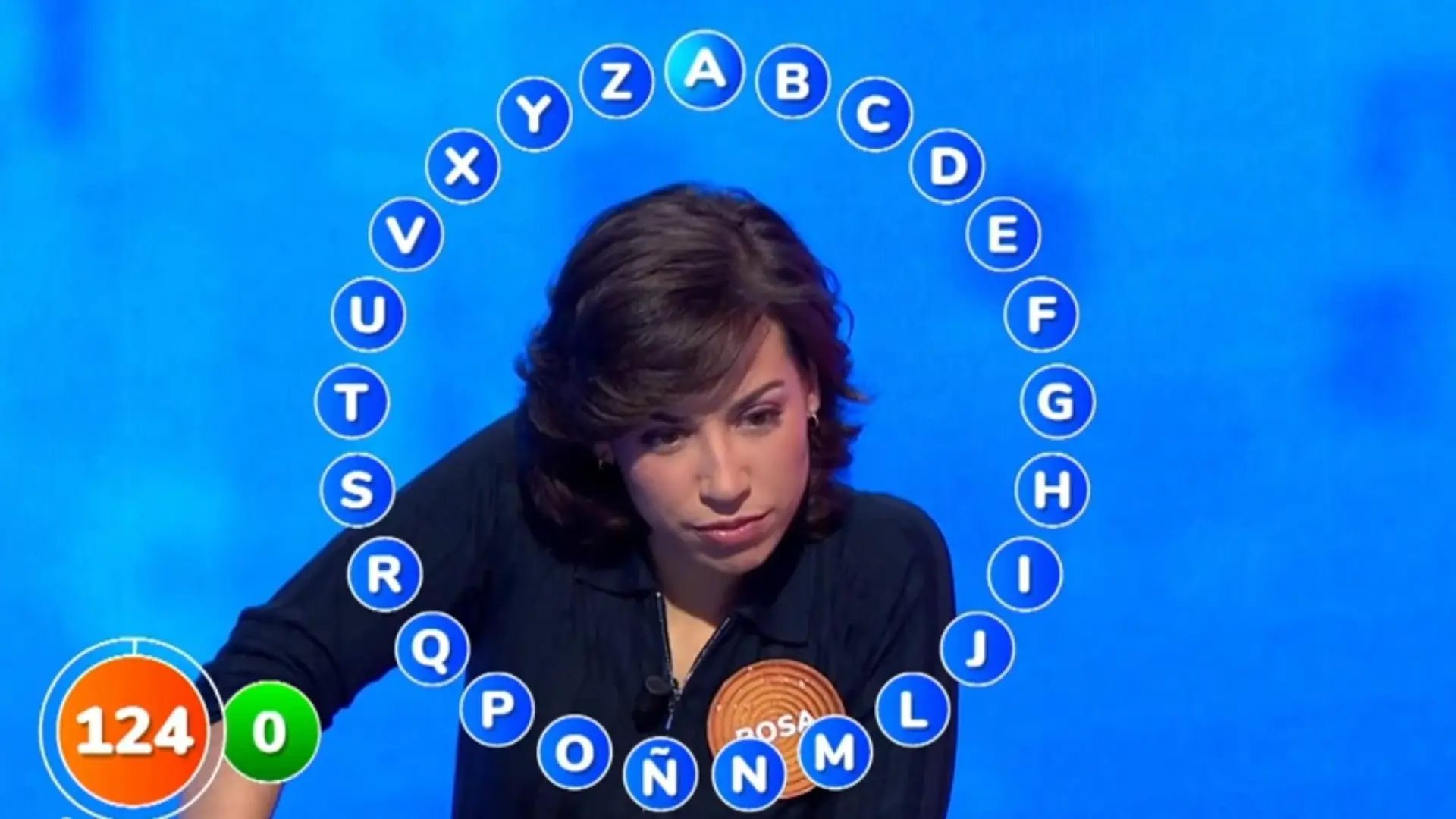 Rosa consigue remontar 32 segundos de desventaja con Manu para derrotarle en 'Pasapalabra'