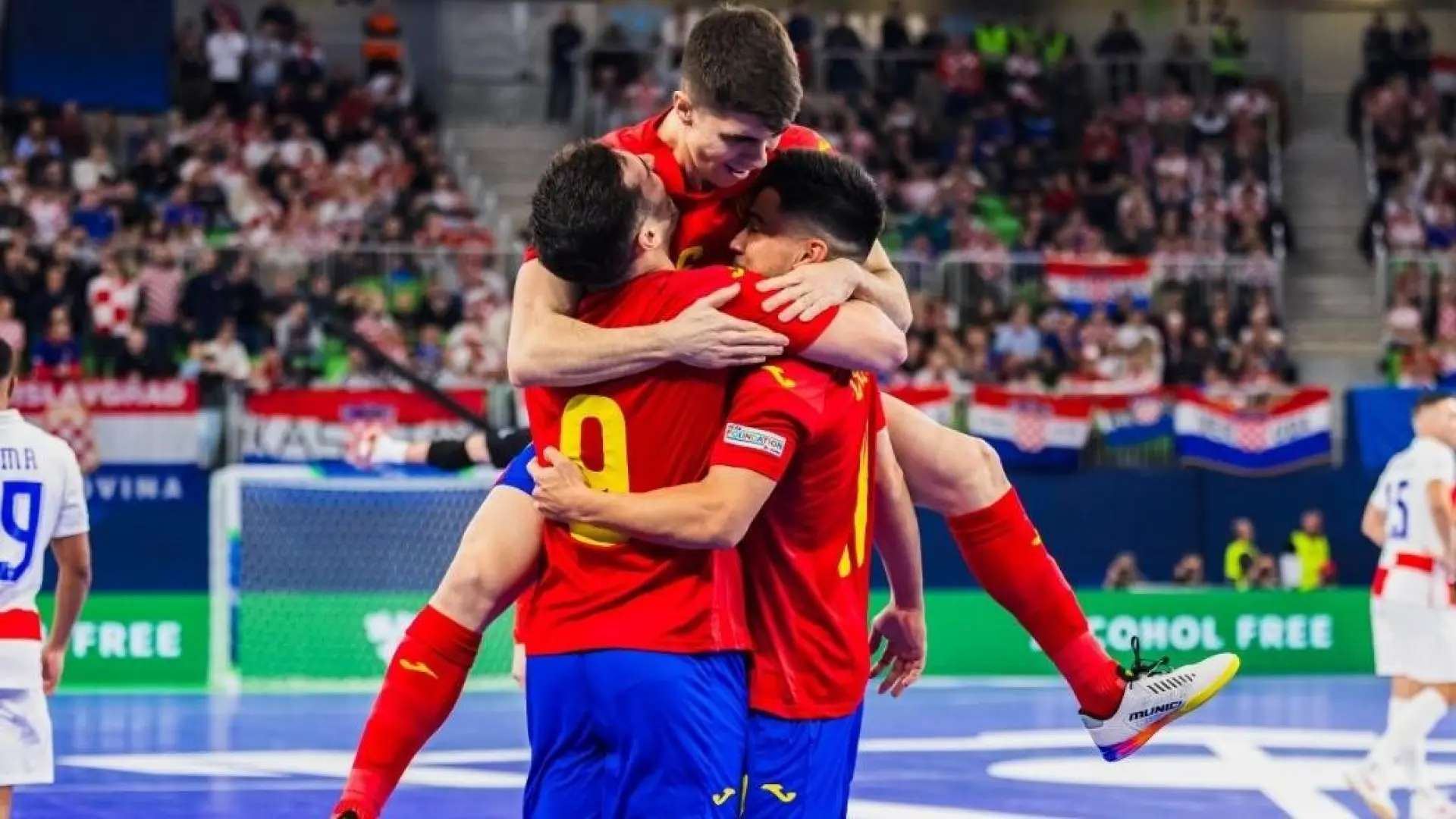 España, a la final del Europeo de fútbol sala una década después tras tumbar a Croacia