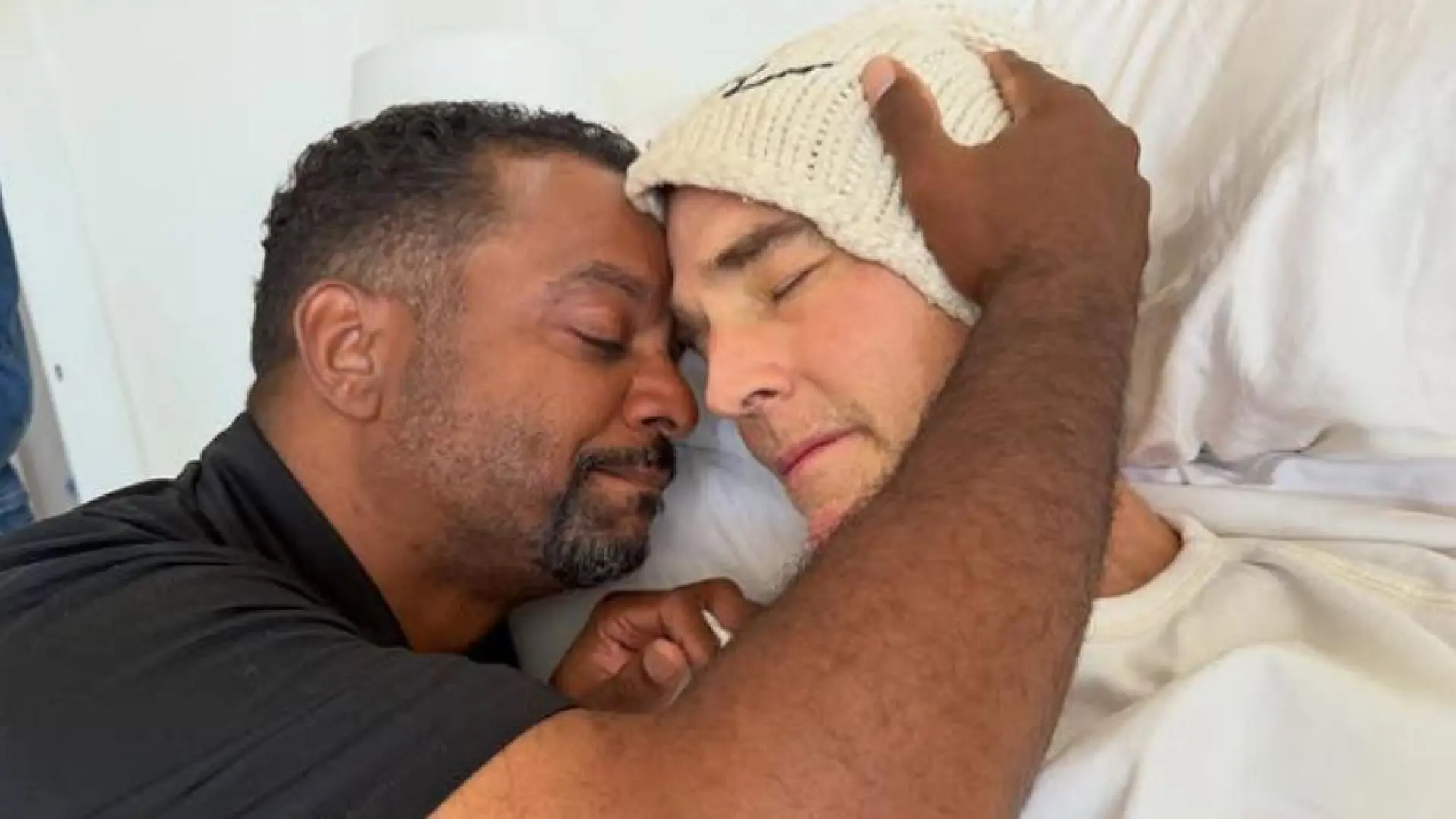 Alfonso Ribeiro, de 'El príncipe de Bel-Air', comparte una foto con Der Beek antes de decirle "adiós"