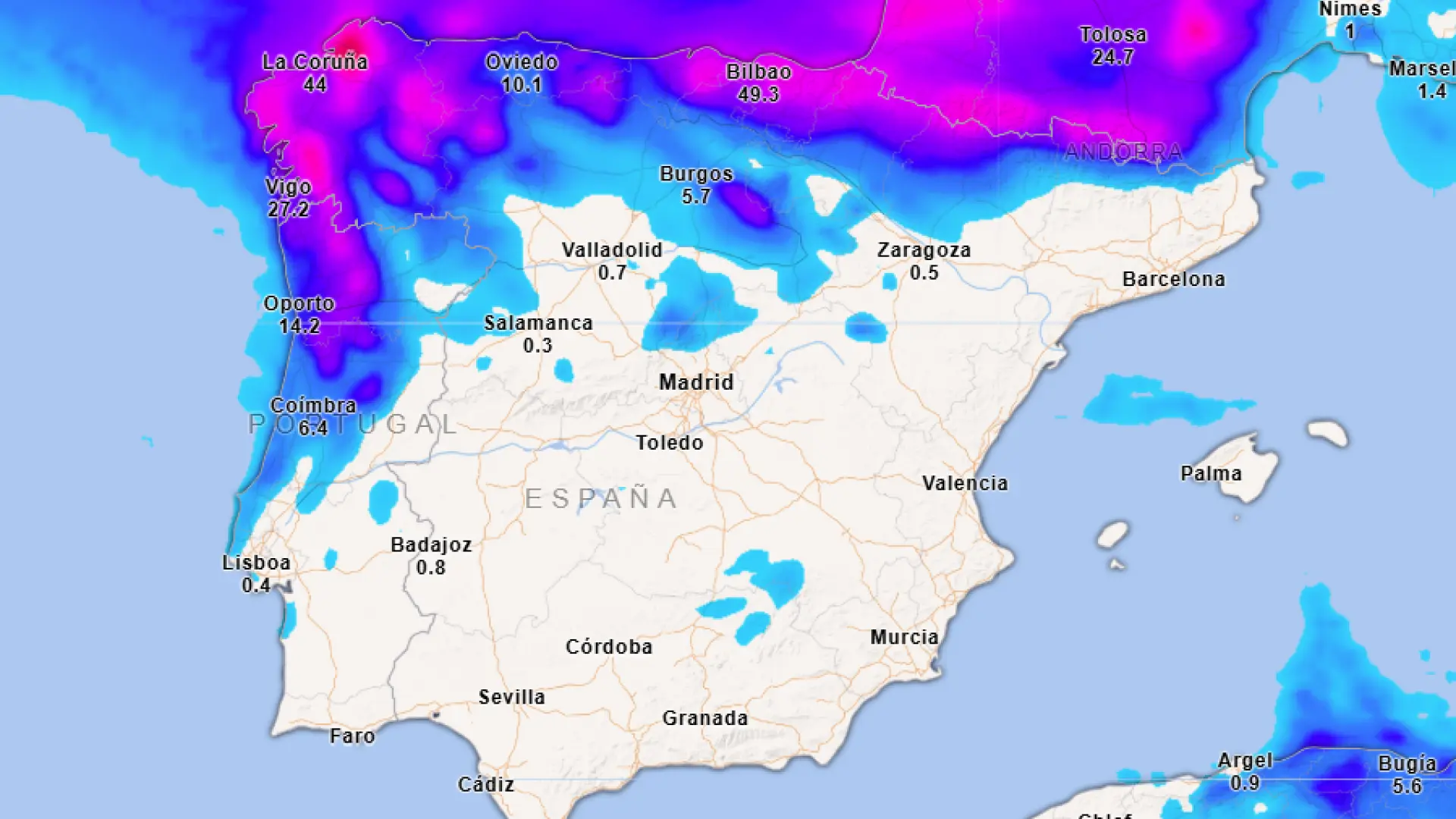 Storm Oriana: Temperatures Rise But Wind Alerts Remain in Spain - News Directory 3