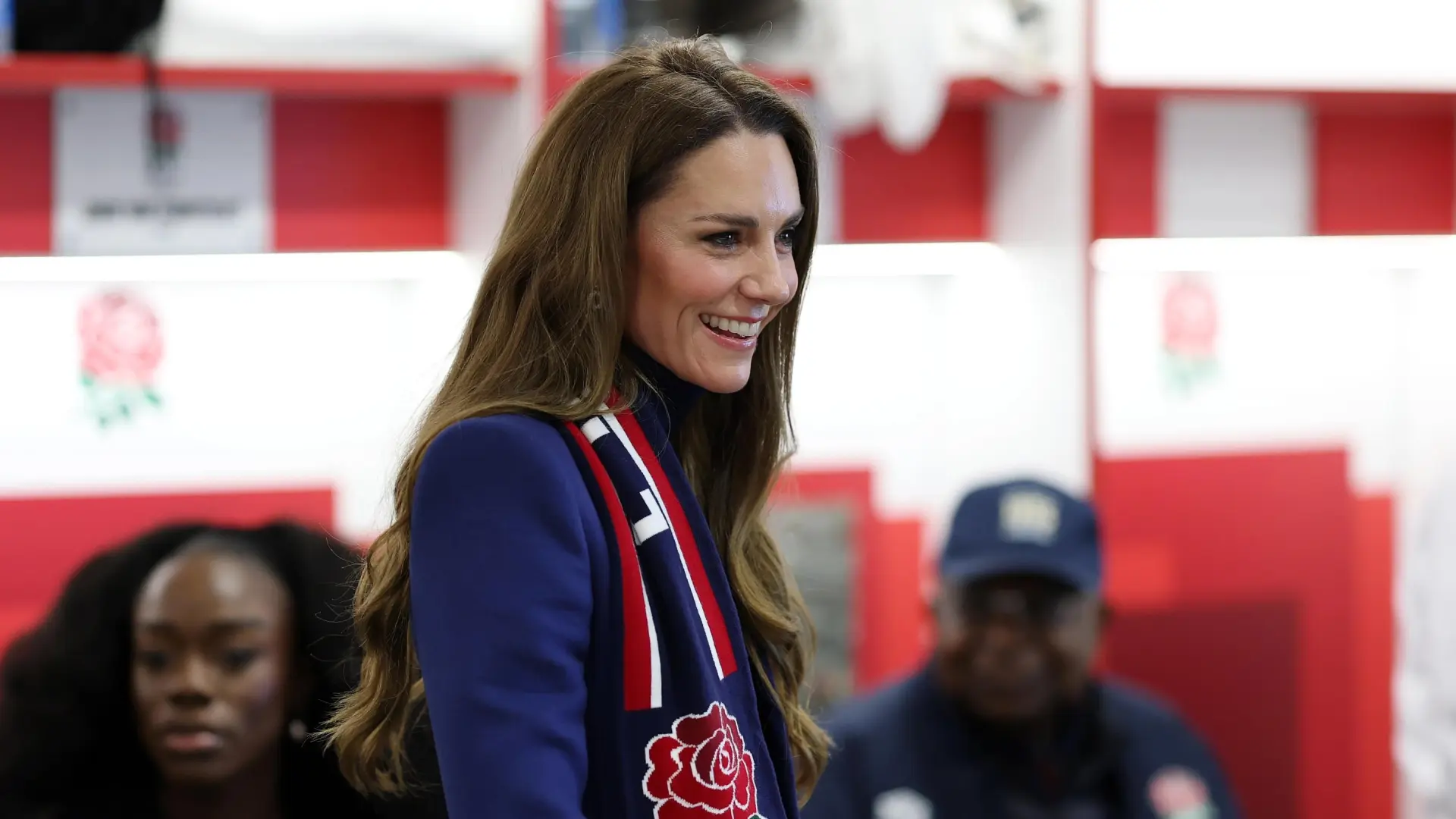 Kate Middleton, la 'hooligan' más glamurosa en la final del Seis Naciones con su abrigo de Alexander McQueen
