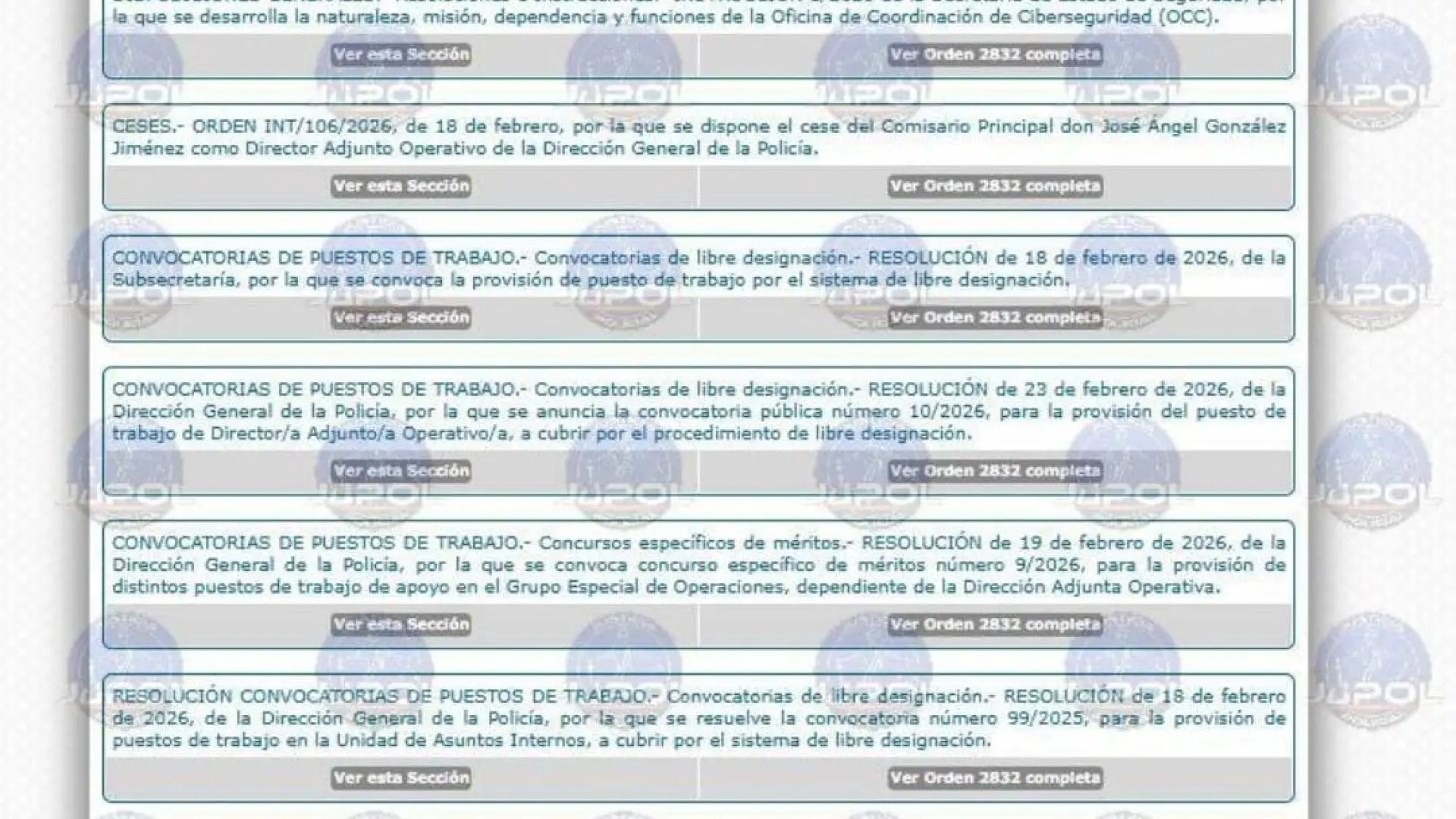 La Policía abre el proceso para elegir a un nuevo DAO: requisitos, procedimiento, complementos salariales...