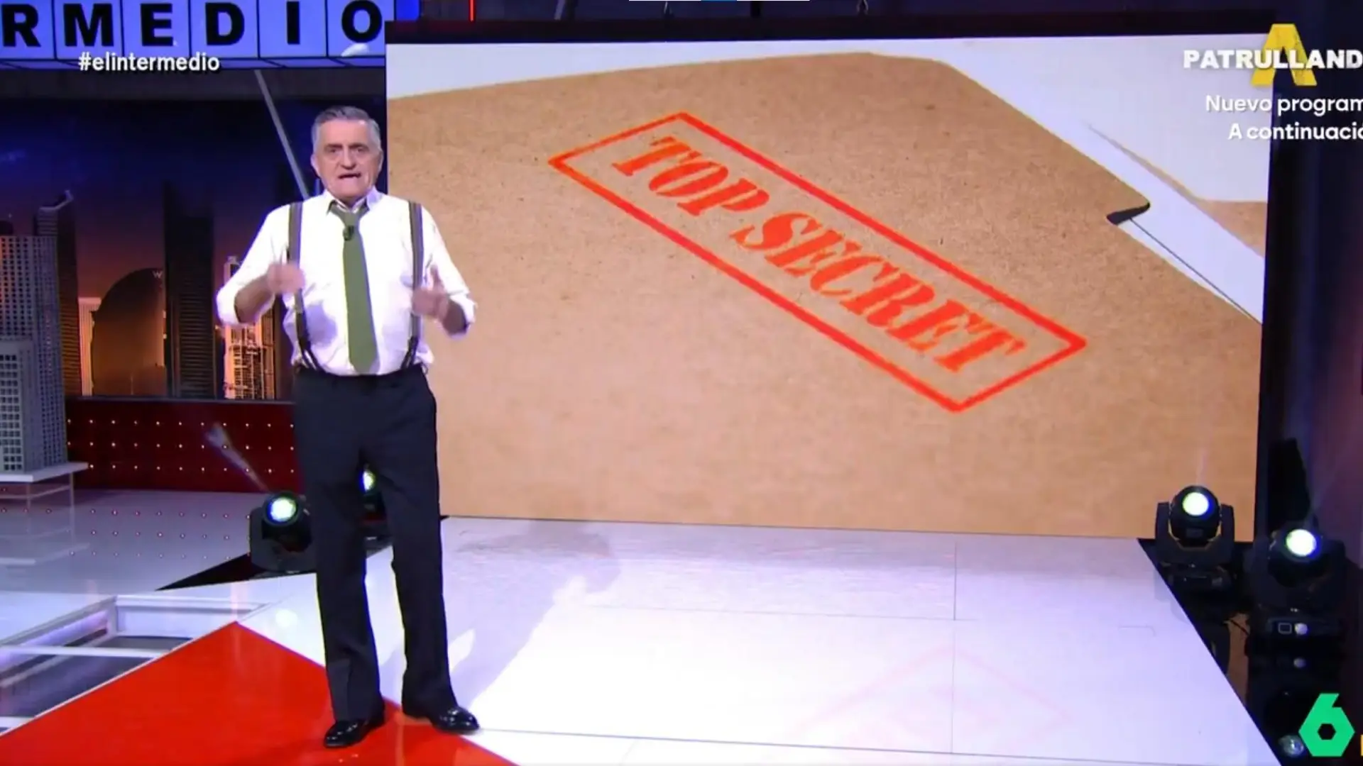 Wyoming, en 'El Intermedio': "Una democracia sana debe estar dispuesta a sacar todo a la luz"