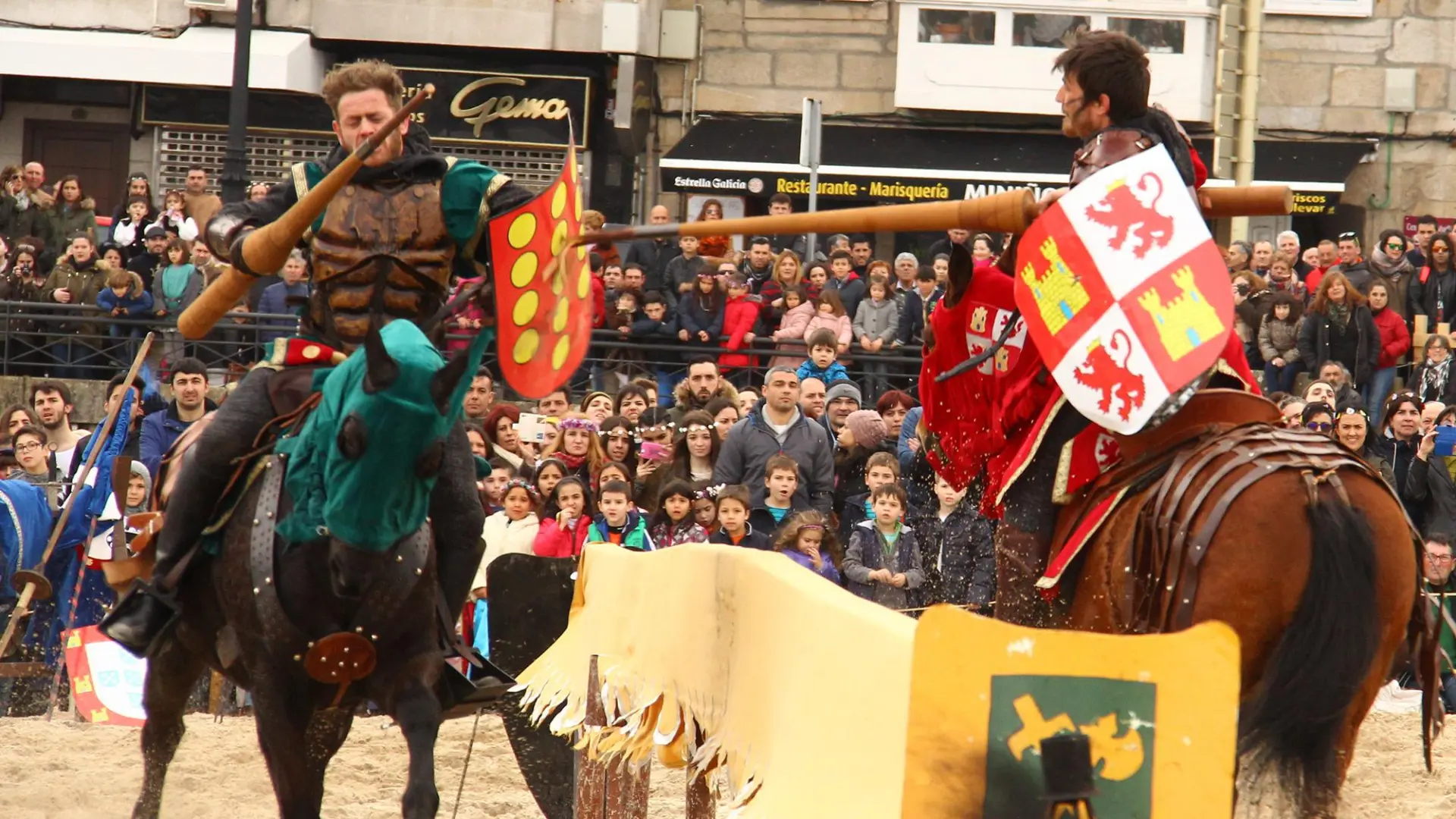 El pueblo de Galicia que celebra este fin de semana una gran fiesta medieval con justas a caballo, conciertos y teatro
