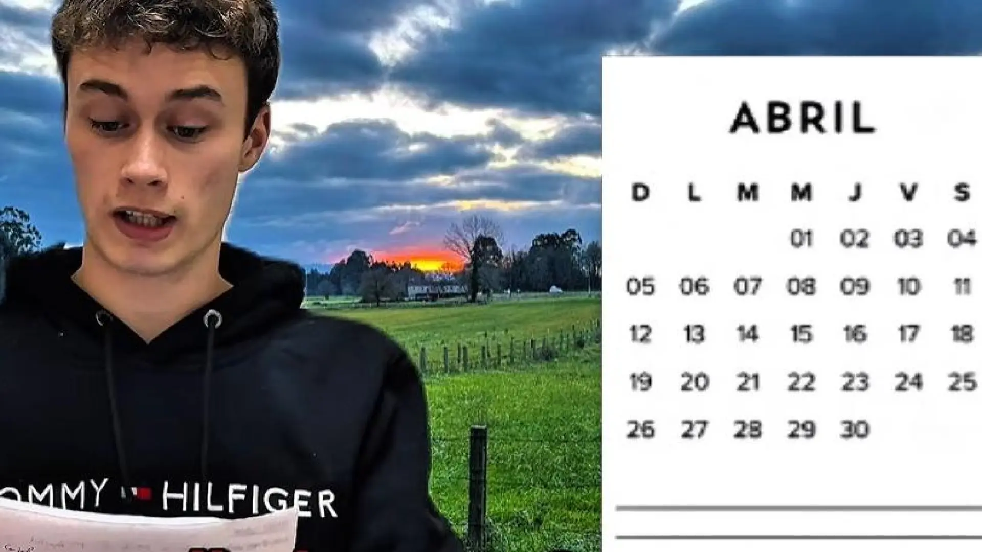 Jorge Rey avisa de una segunda quincena de abril marcada por las fuertes lluvias