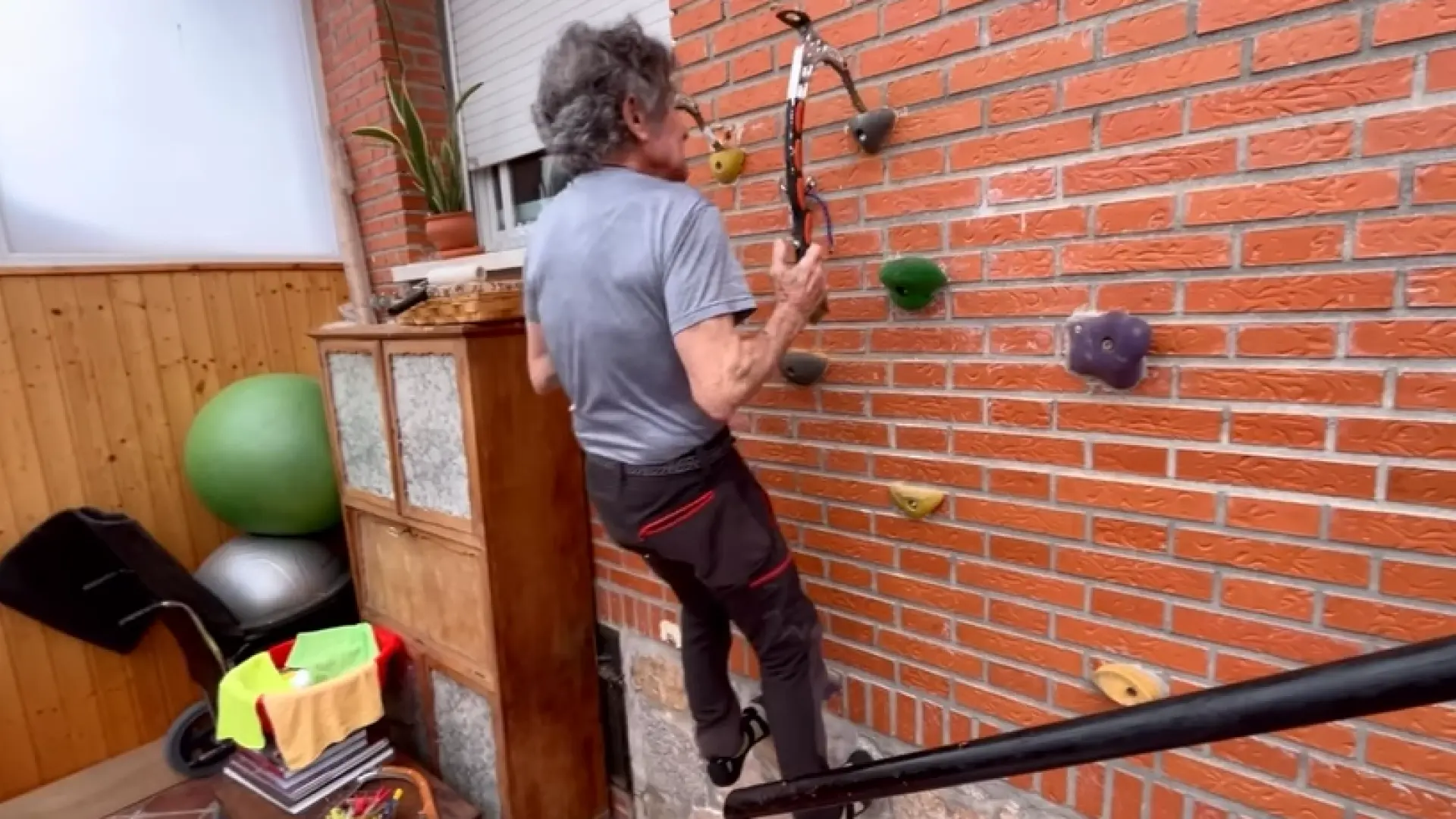 Carlos Soria, alpinista de 87 años, y su durísimo entrenamiento: "No hay milagros, hay que mantenerse"