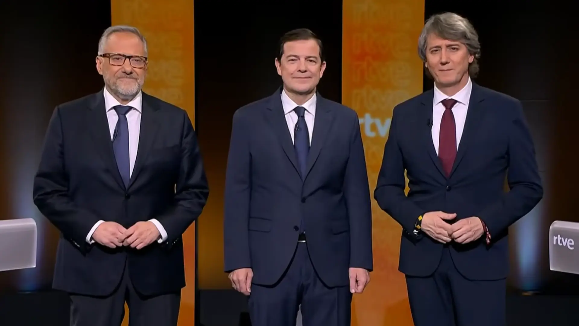 Debate electoral Castilla y León, en directo | Los tres principales candidatos a los comicios hablan sobre cuatro bloques temáticos