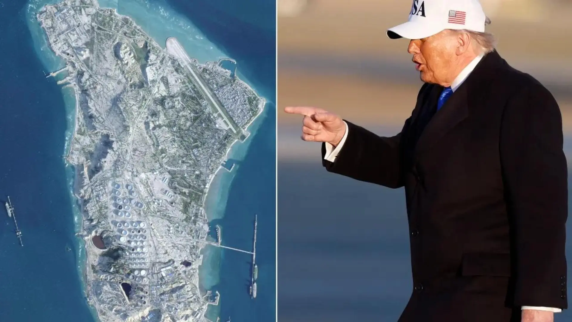 EEUU bombardea la isla de Kharg, punto clave iraní en Ormuz, y Teherán ataca un complejo petroquímico