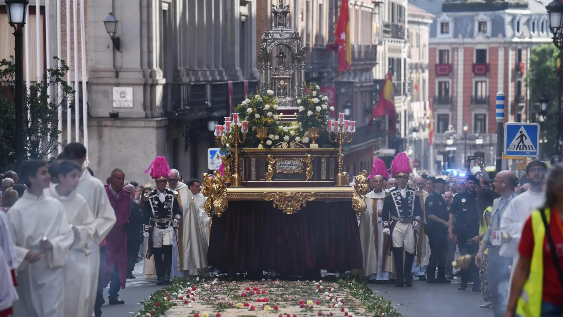 El Papa León XIV participará en la procesión del Corpus de Madrid en una visita "con más seguridad que la cumbre de la OTAN"