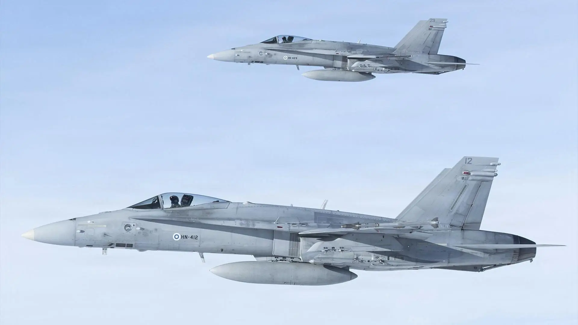 Finlandia declara la alerta por la entrada de drones ucranianos en su territorio, uno de los cuales fue derribado por la Fuerza Aérea