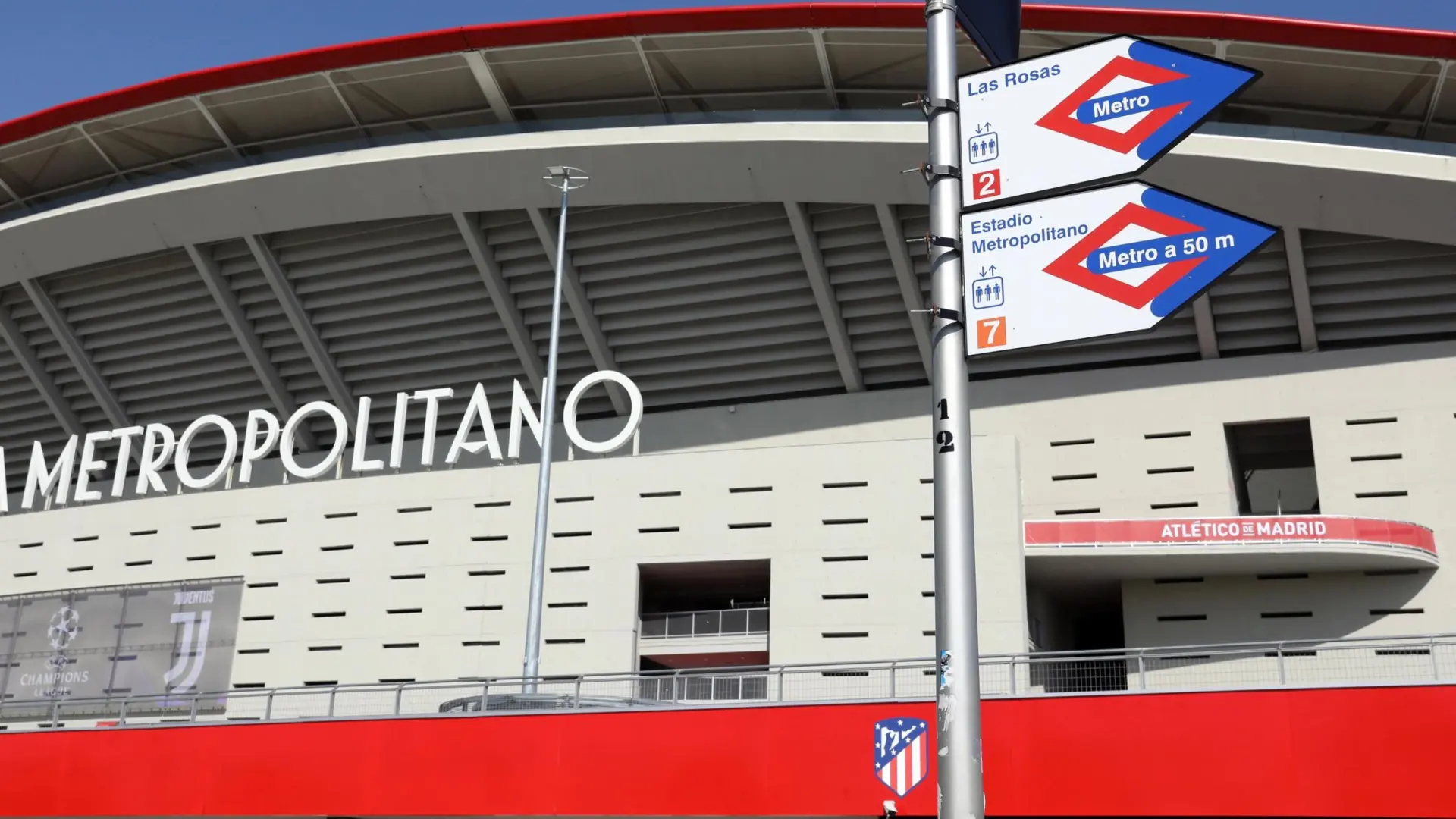 Madrid | La estación de Estadio Metropolitano abrirá un nuevo acceso de metro con una rampa semicircular para la Ciudad del Deporte