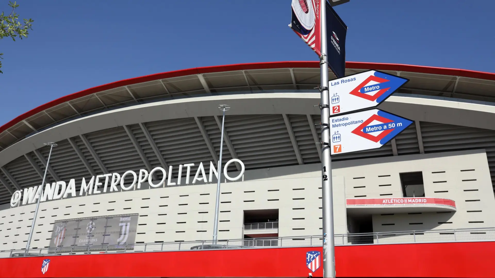 La estación de Estadio Metropolitano abrirá un nuevo acceso de metro con una rampa semicircular para la Ciudad del Deporte