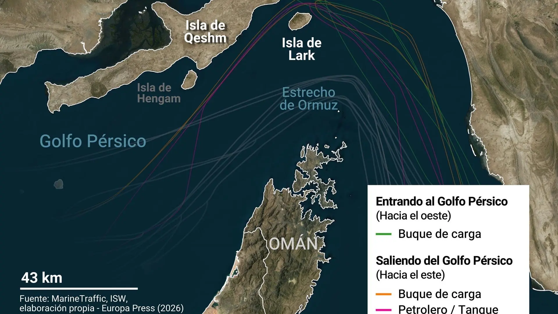 Oscilantes, a la deriva, lapas, de fondo... todos los tipos de mina que habría usado Irán en Ormuz y ahora provocan el desvío de buques