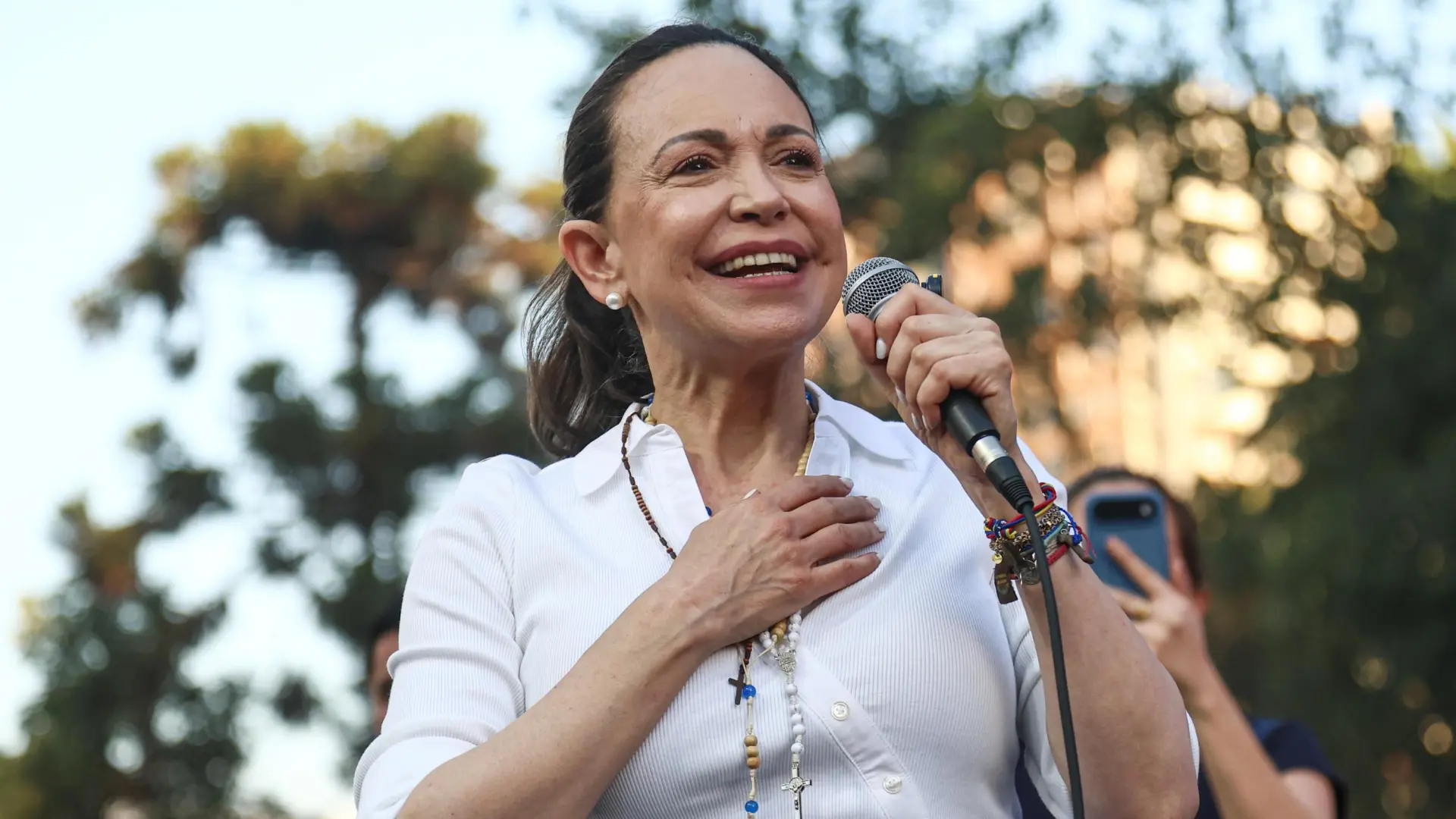 María Corina Machado arranca este viernes su agenda en Madrid, donde se reunirá con Feijóo, Ayuso y Almeida