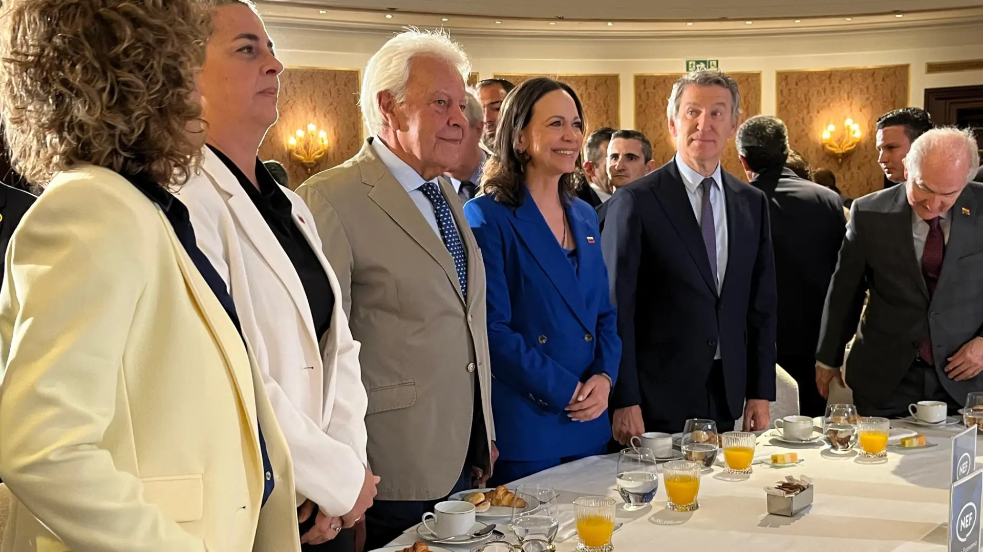 Corina Machado: "La caída del régimen criminal de Venezuela es para América como la caída del muro de Berlín para Europa"