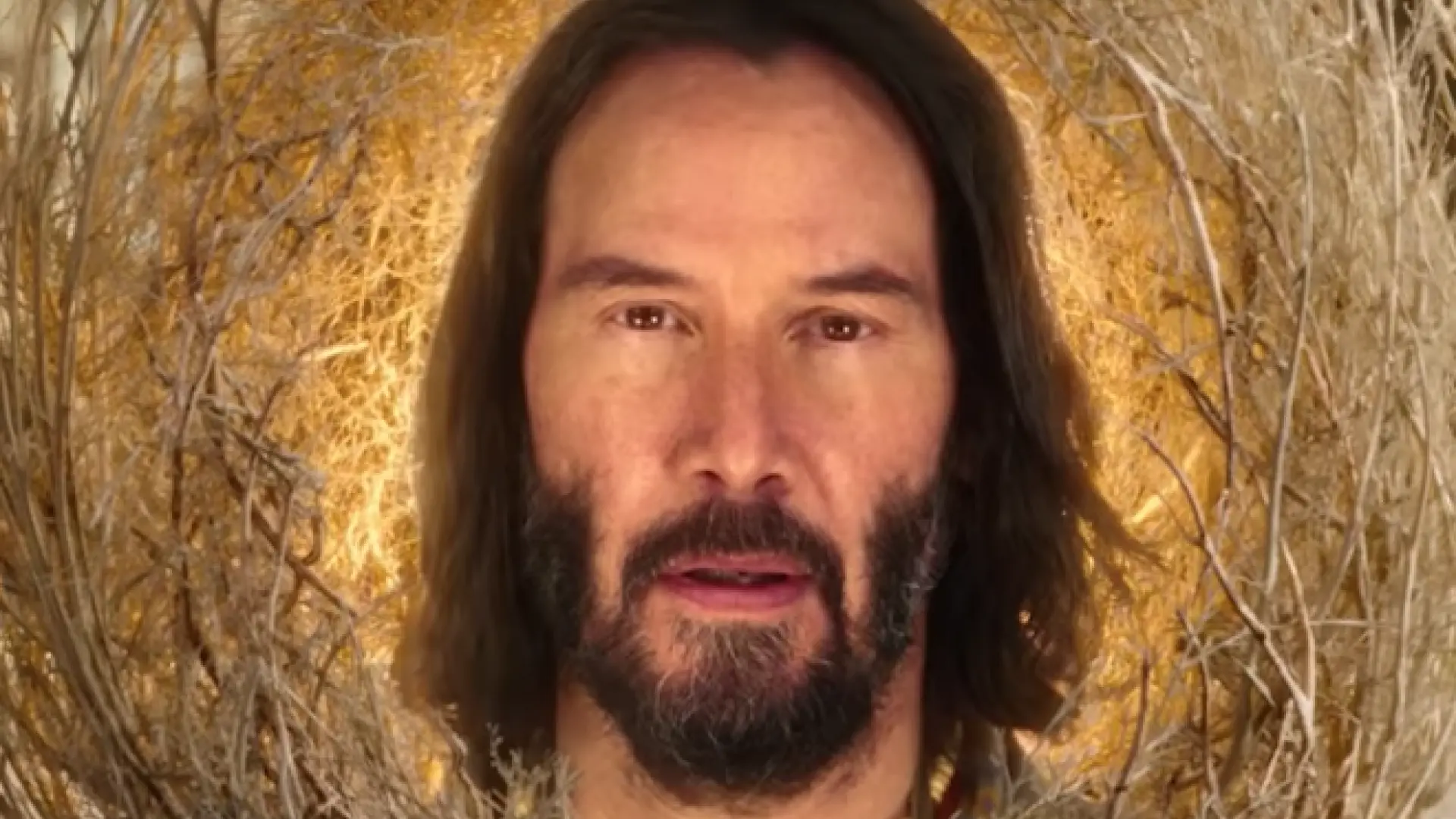 Keanu Reeves pone patas arriba con su tráiler de 'Bob Esponja'