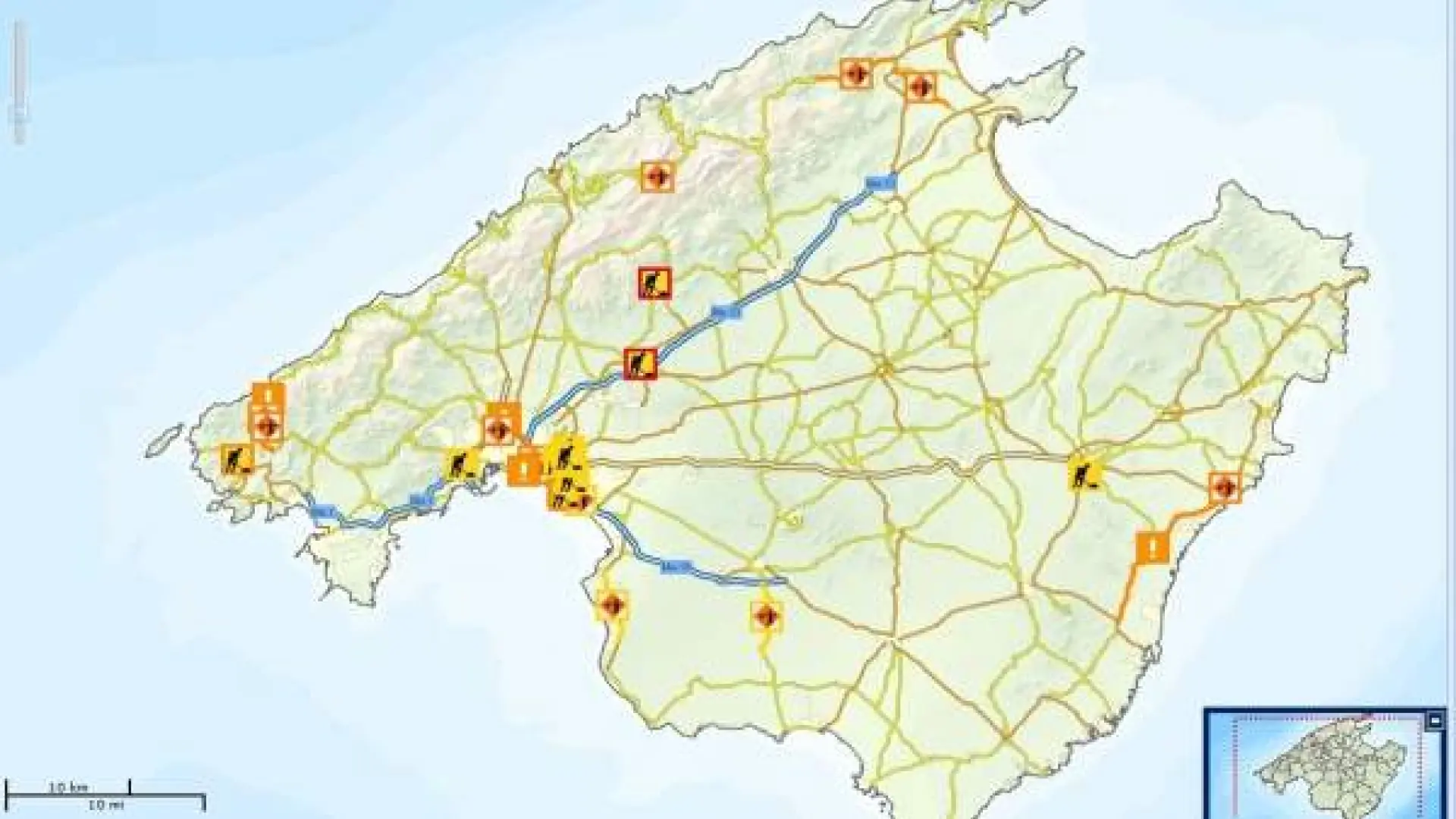 El visor de incidencias estrena el dominio carreteresmallorca.cat