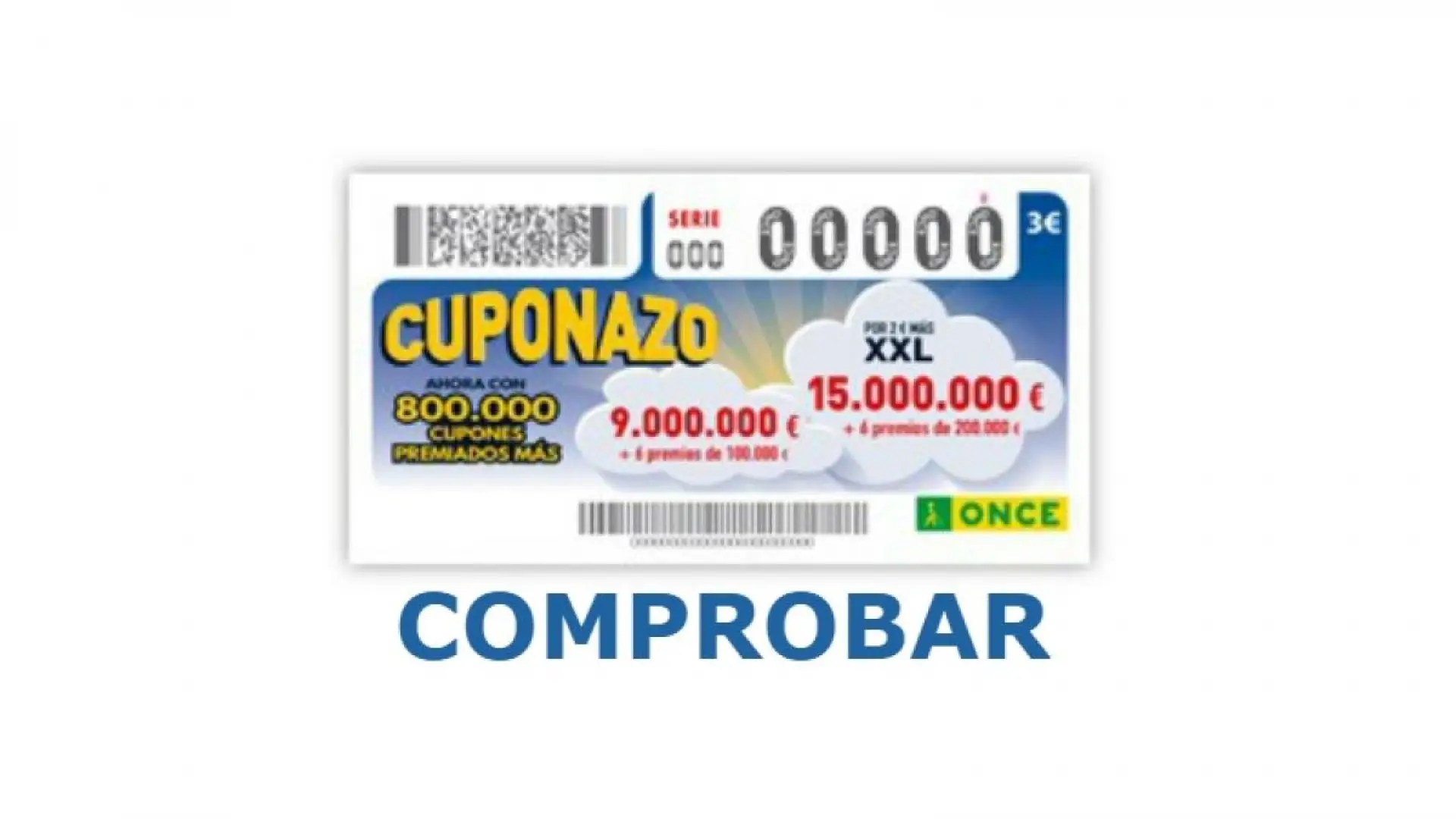Comprobar cuponazo ONCE: resultados de hoy, viernes 12 de septiembre de 2025