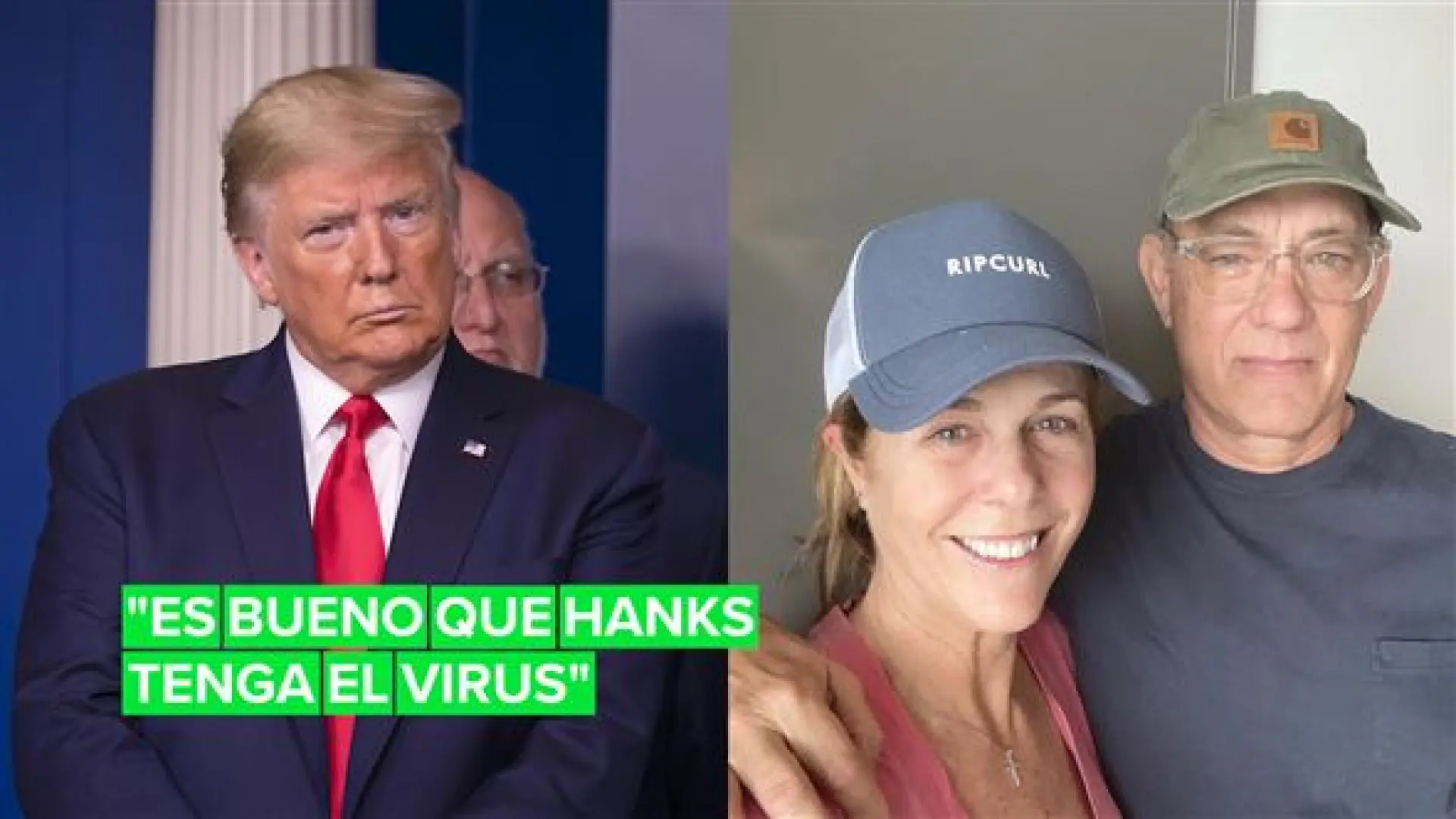 Trump celebra la cancelación de un reconocimiento militar al actor Tom Hanks por 'woke'