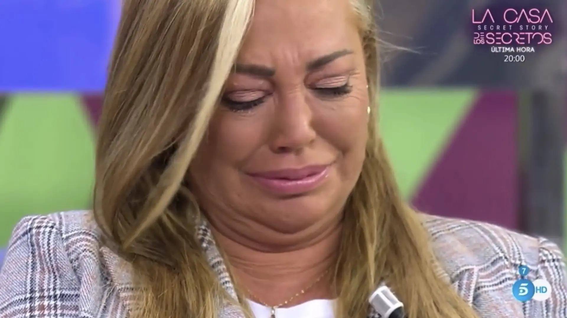 Belén Esteban llora destrozada en 'Sálvame' por una noticia bomba: "Me da  mucha pena"