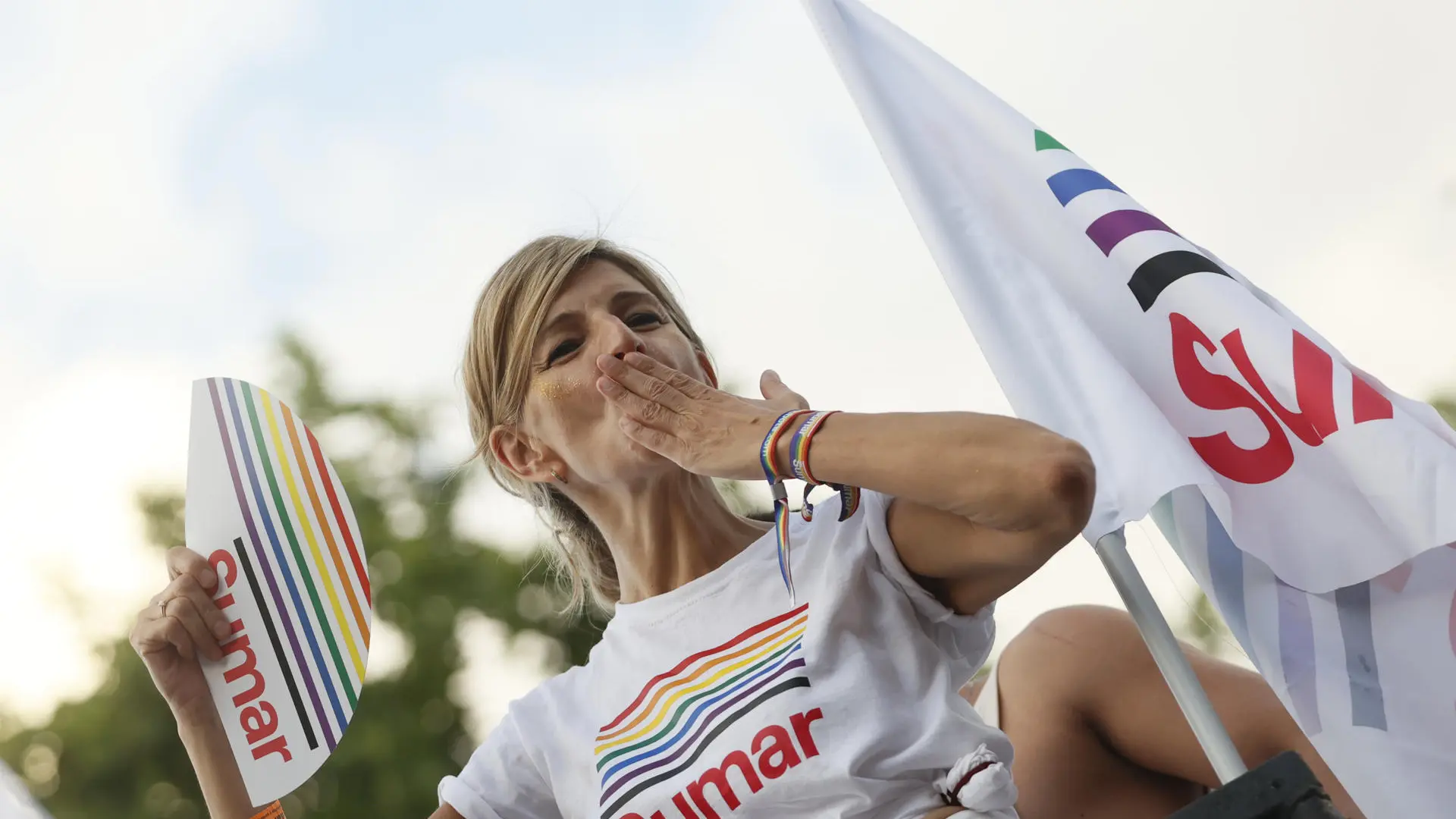 Yolanda Díaz propone dar 20.000 euros a los jóvenes que cumplan 18 años