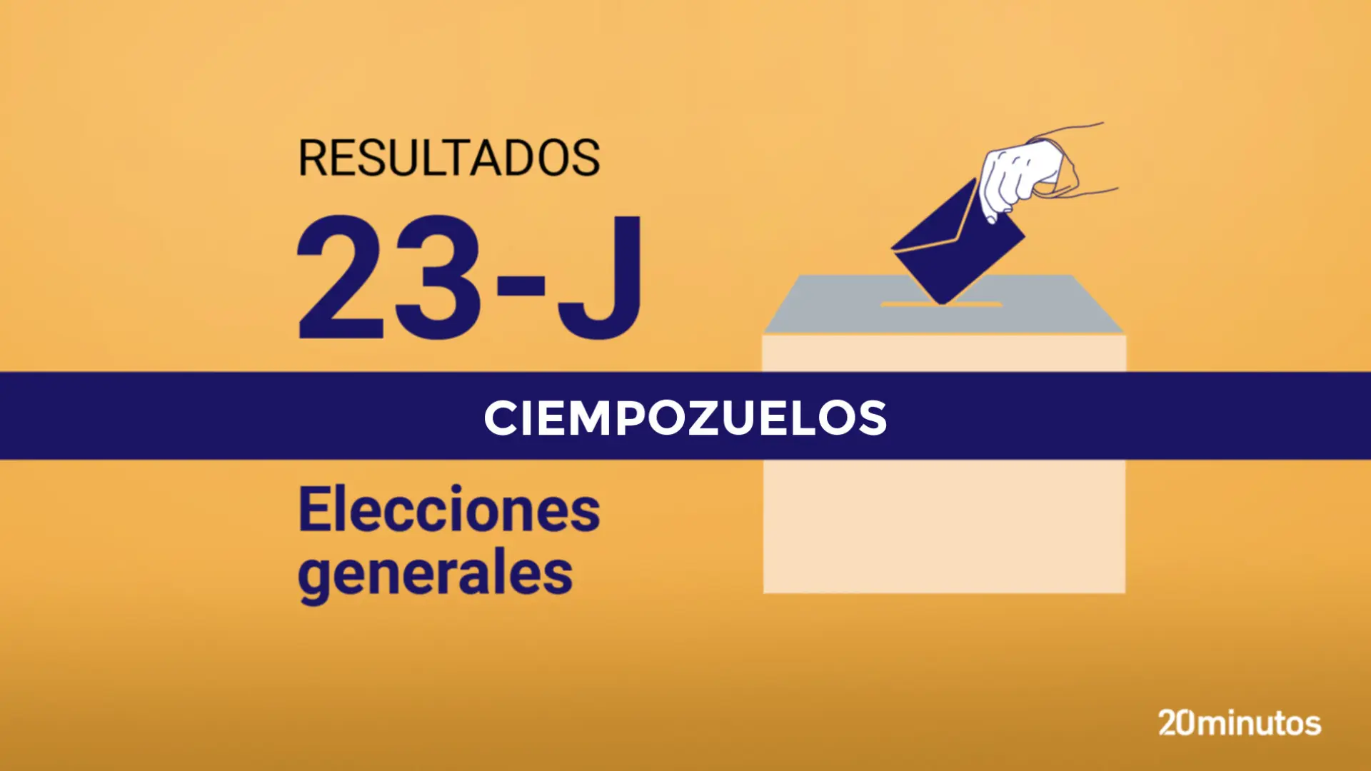 Resultados elecciones generales en directo en Ciempozuelos Escrutinio