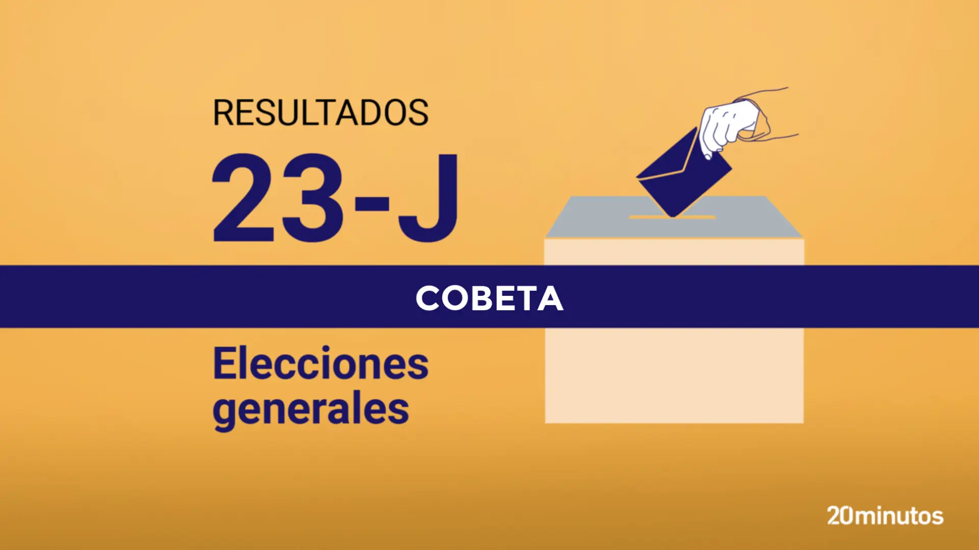 Resultados elecciones generales en directo en Cobeta Escrutinio del