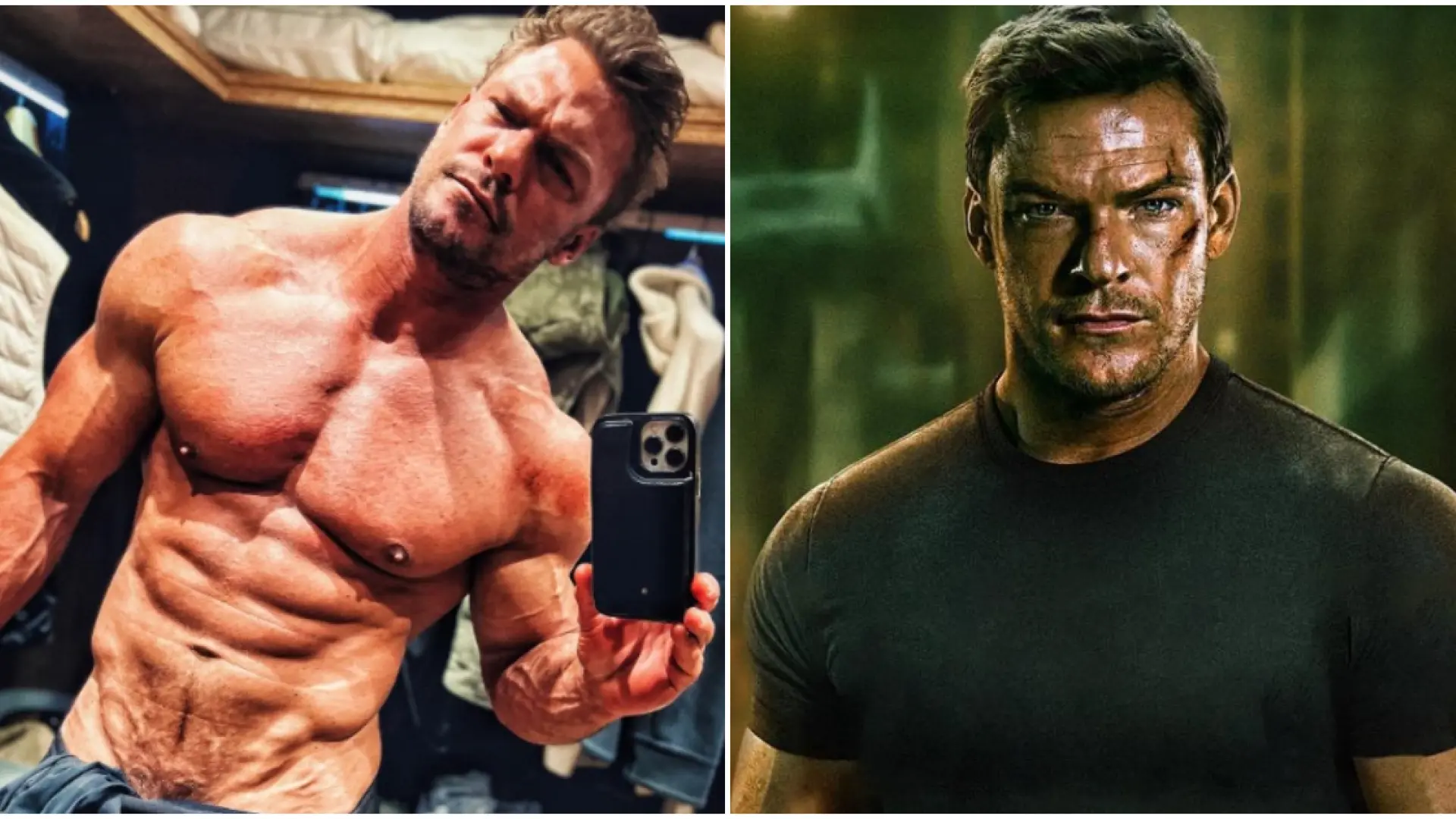 La espectacular lesión de Alan Ritchson en el rodaje de 'Reacher': así fue el duro entrenamiento del hombre de acción del momento