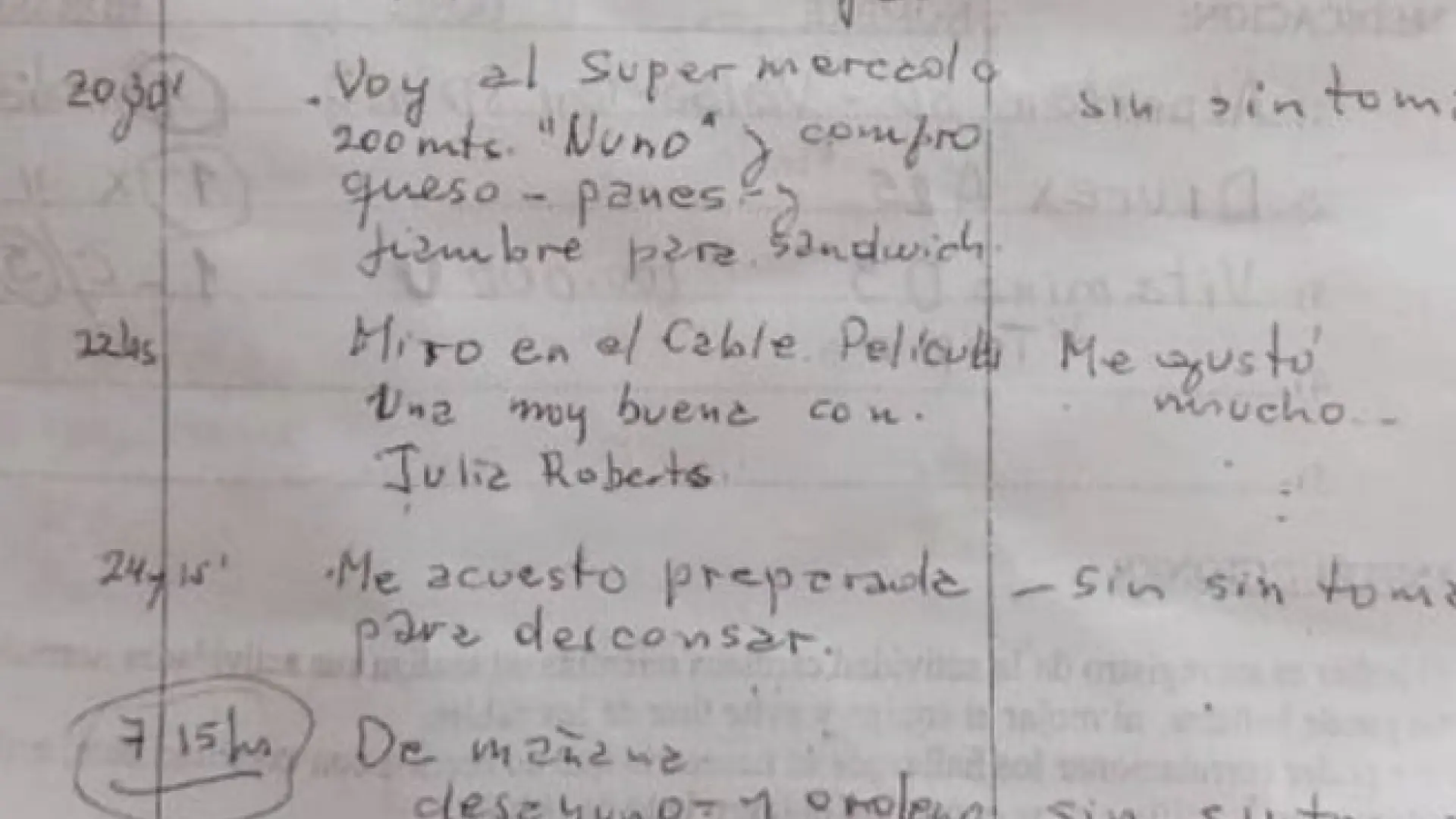La tierna nota médica de una mujer mayor que se ha hecho viral