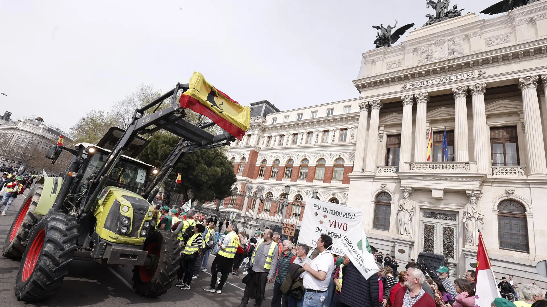 Cortes de tráfico por la tractorada de Madrid: las calles y carreteras que estarán cortadas