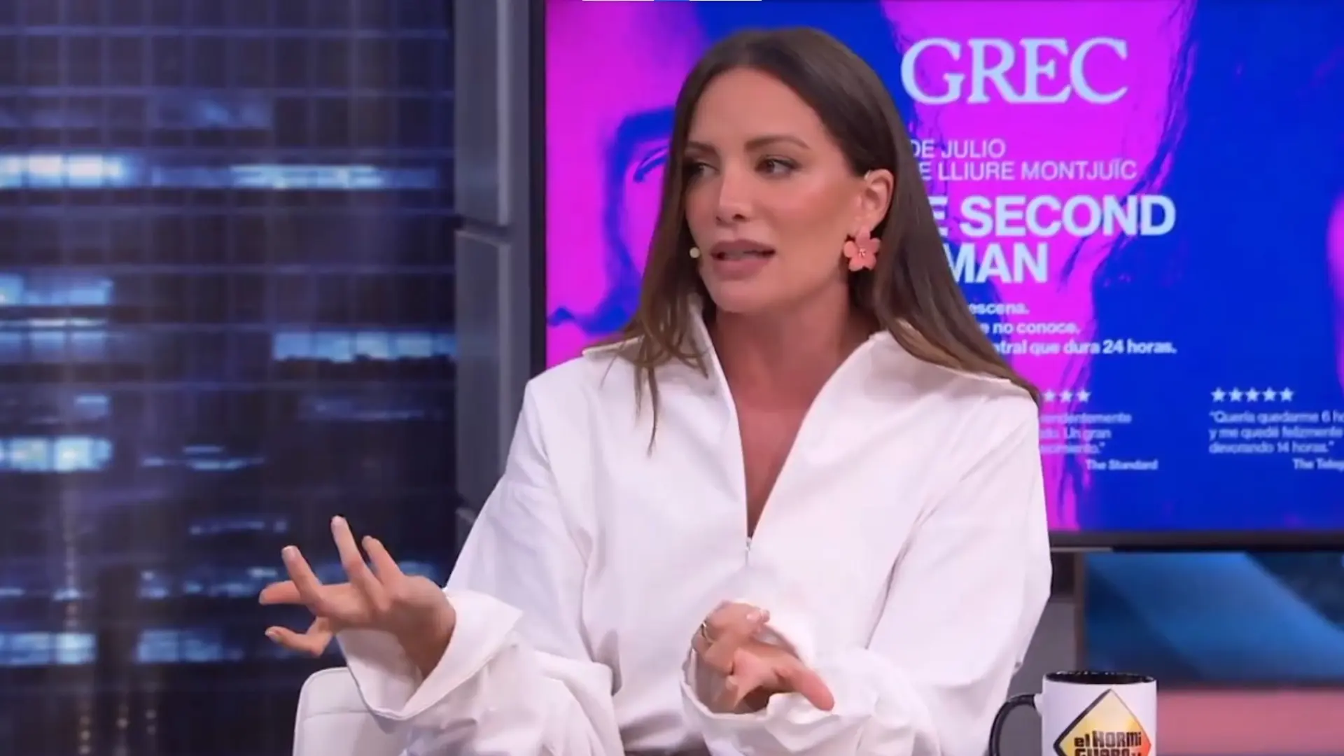 María Hervás: "Llegué tarde a una función de teatro porque estaba haciendo el amor con mi pareja"