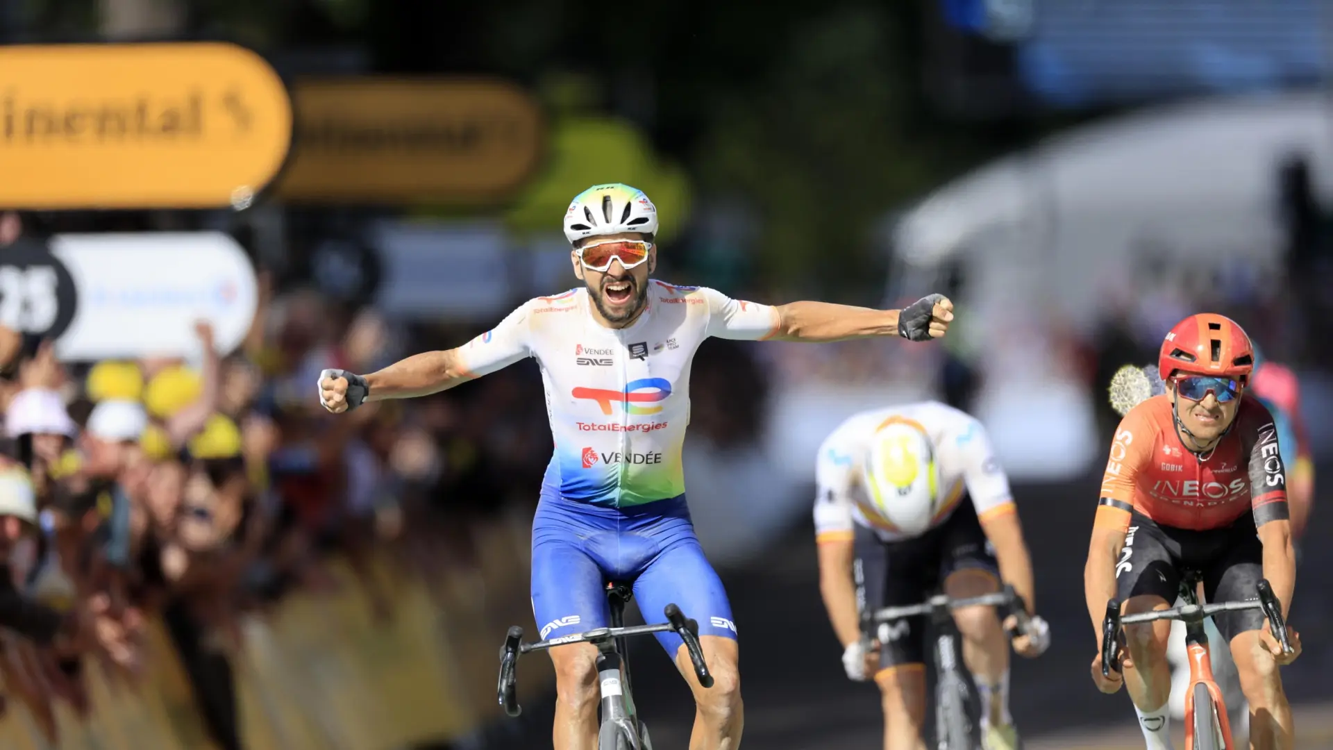 Turgis gana en la grava y Pogacar no logra la escapada en la general del Tour de Francia