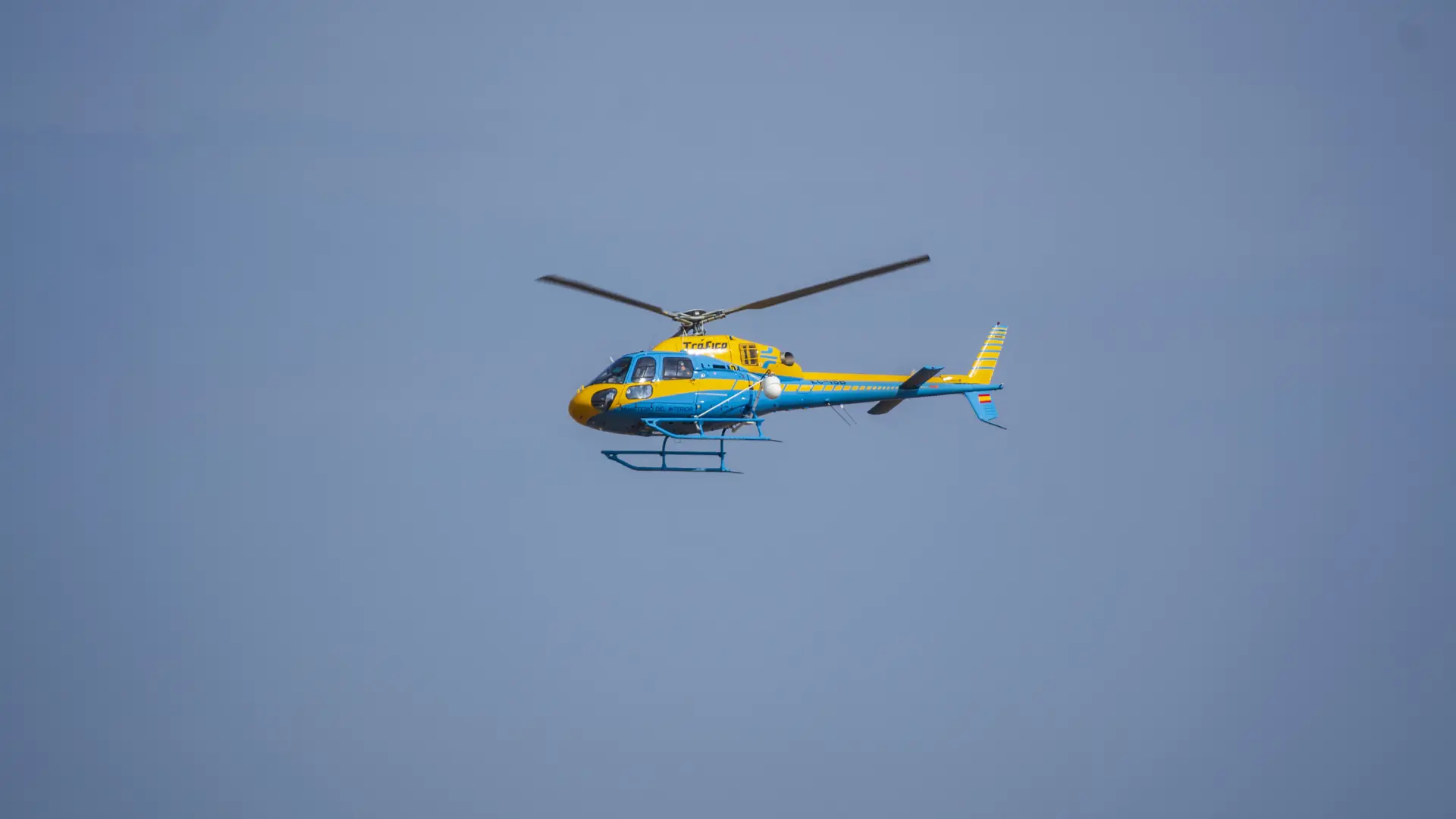 Los helicópteros Pegasus de la DGT a punto de volver a multar en las carreteras