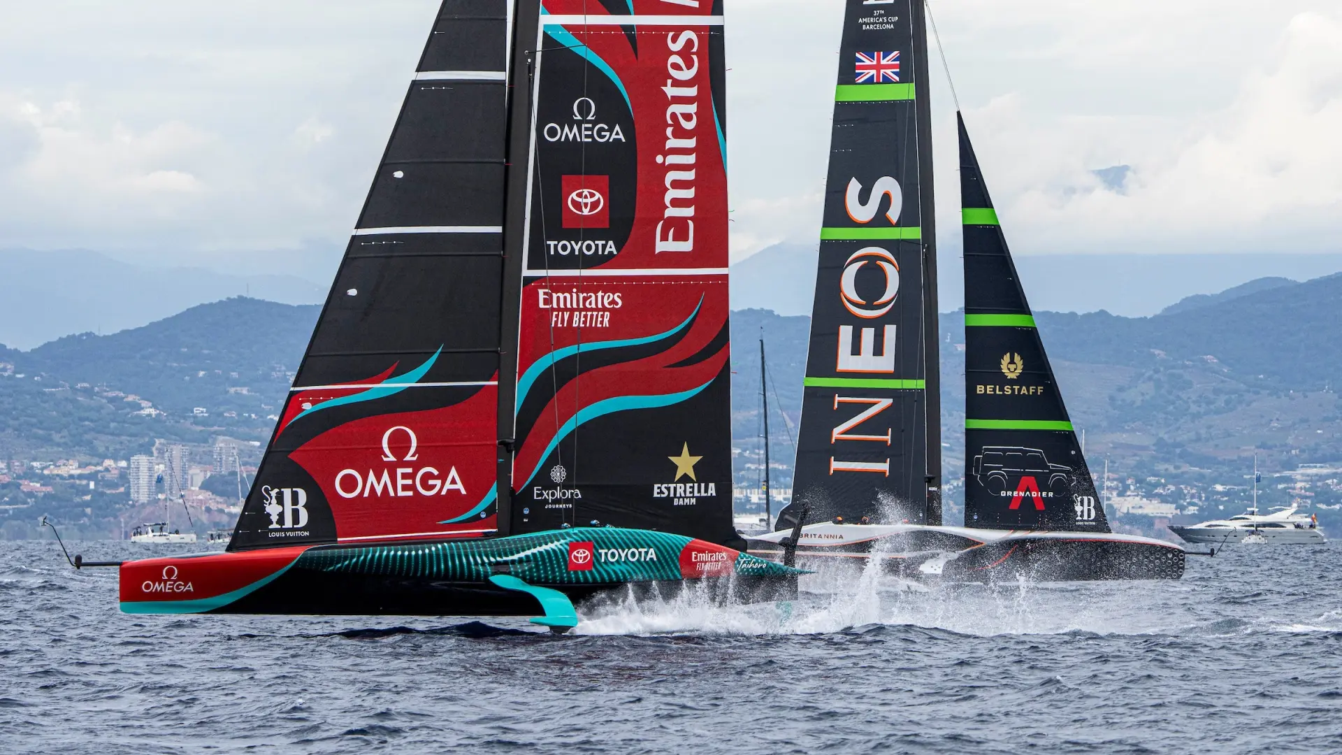 El Team New Zealand arrolla al INEOS Britannia y gana una Copa América para la historia en las aguas de Barcelona