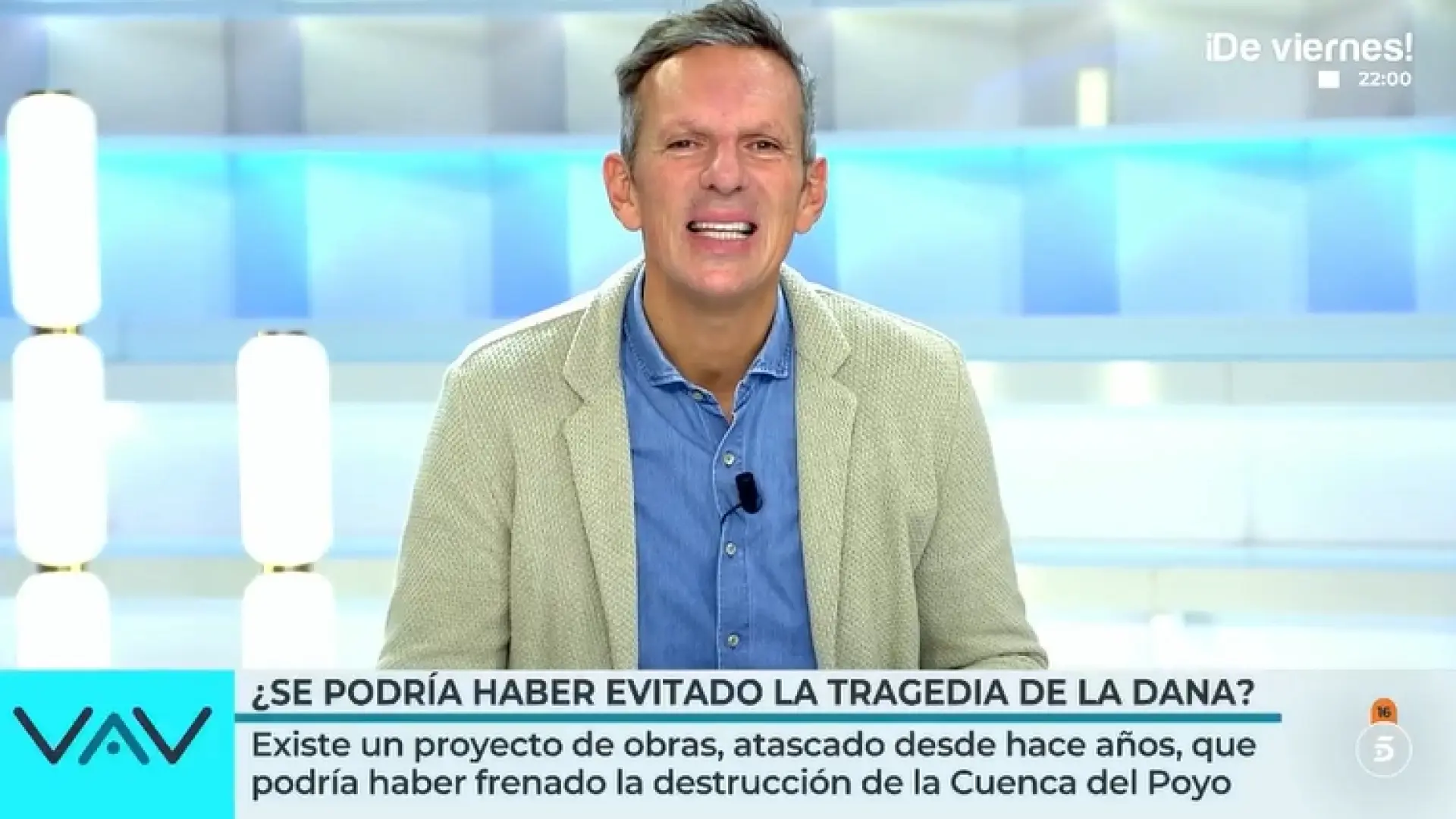 Joaquín Prat, al conocer el proyecto que podría haber evitado la tragedia de la DANA: "No cabe un incompetente más"